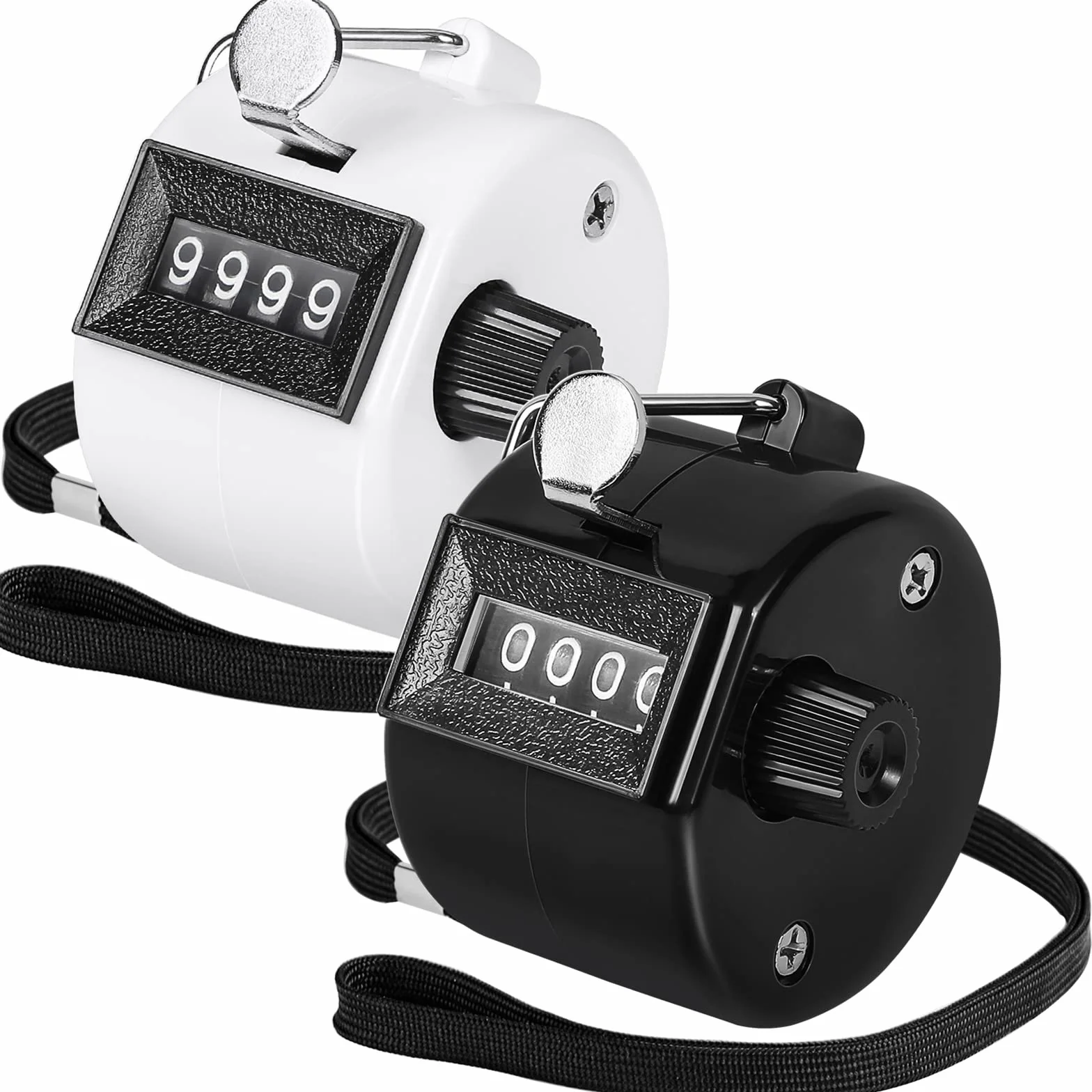 KTRIO Handheld Tally Counter 4-Digit Mechanical Clicker for Coaching Knitting Golf