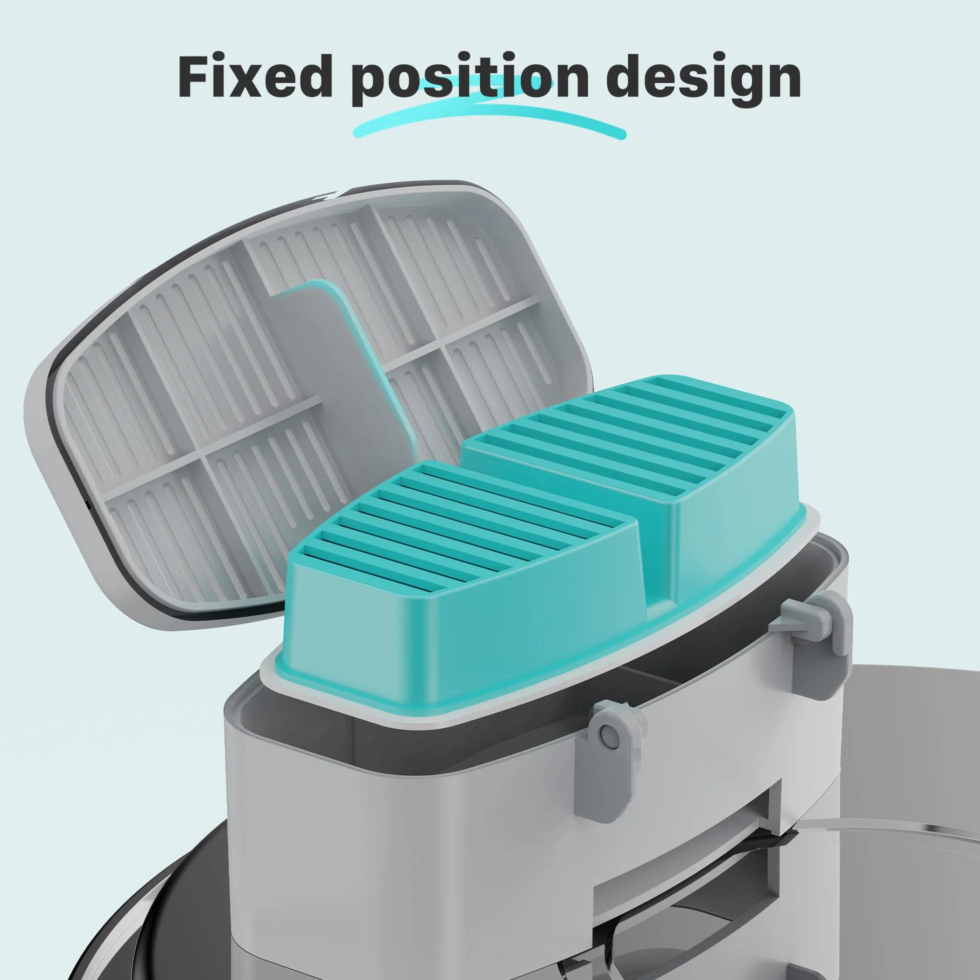 Filter BEMOONY Fuente para Gatos Filtro, 6 Filtros de Carbón + 6 Esponjas, Multifiltración, para 3,2L Bebedero Gatos(H7), Filtración de Pelos Flotantes, Suavizar la Calidad del Agua