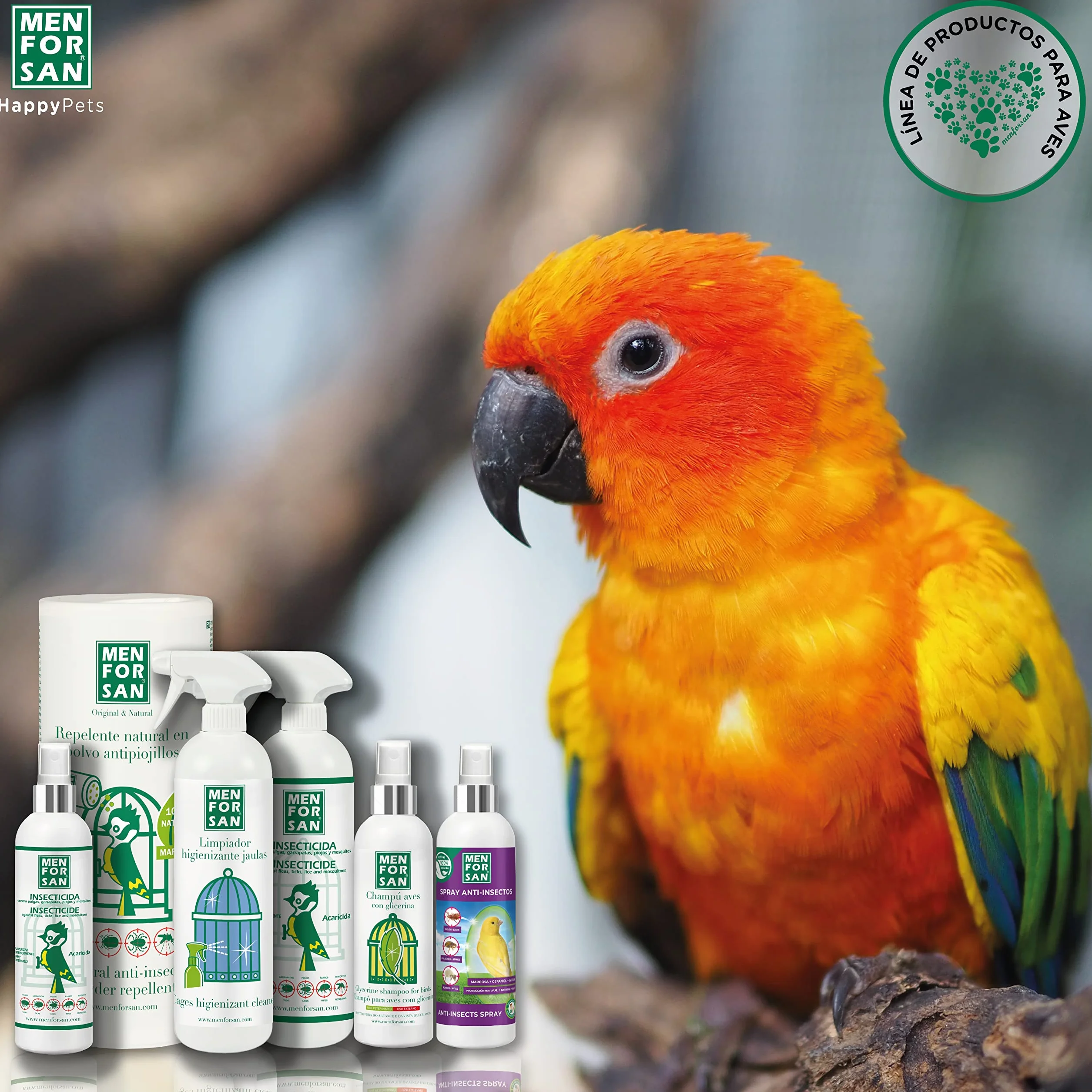 MENFORSAN Insecticida Aves - 750 ml, El embalaje puede variar