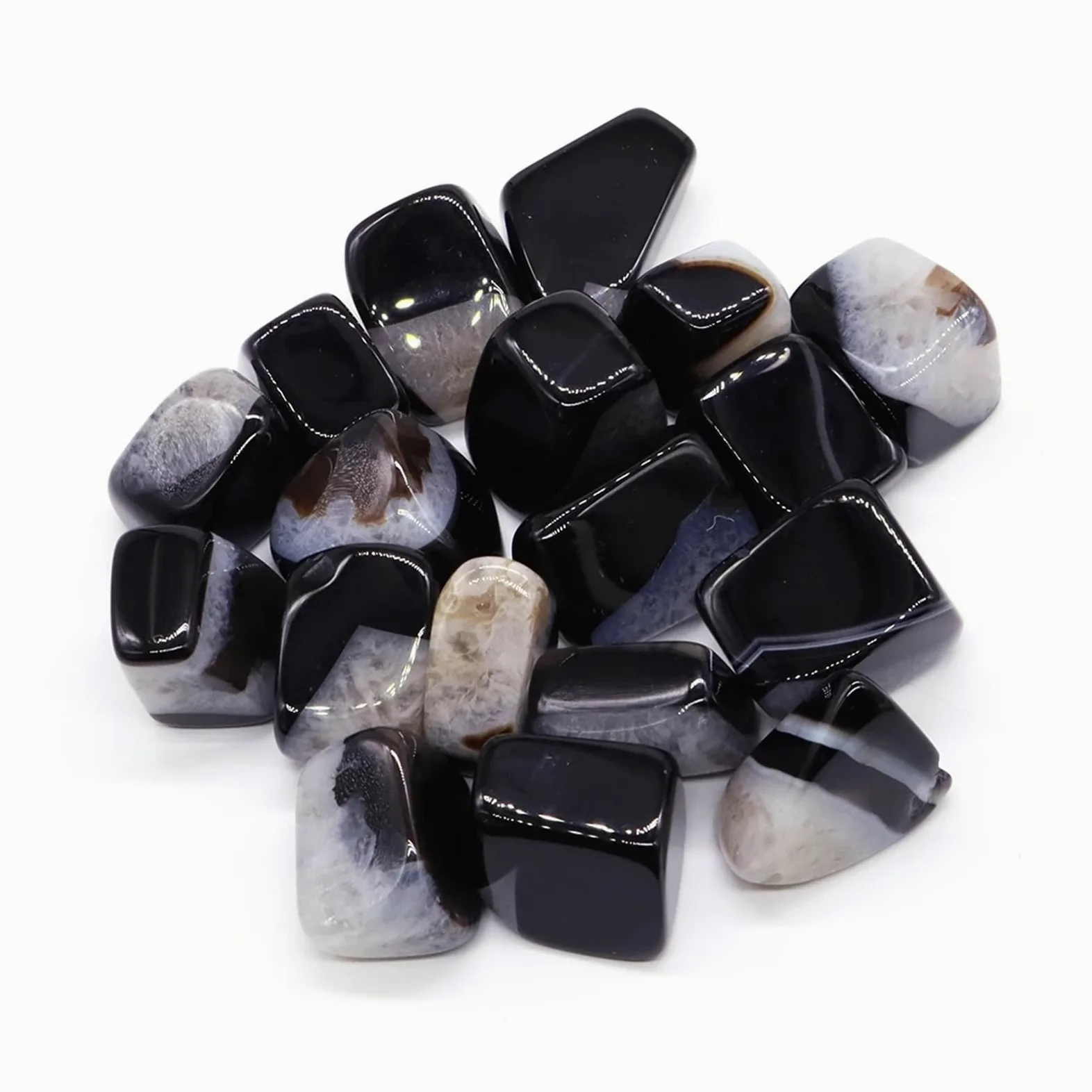 Piedras de Grava para peceras, Piedras De Grava for Acuario Y Jardín Multicolor Varios Tamaños(Color 13,500g)