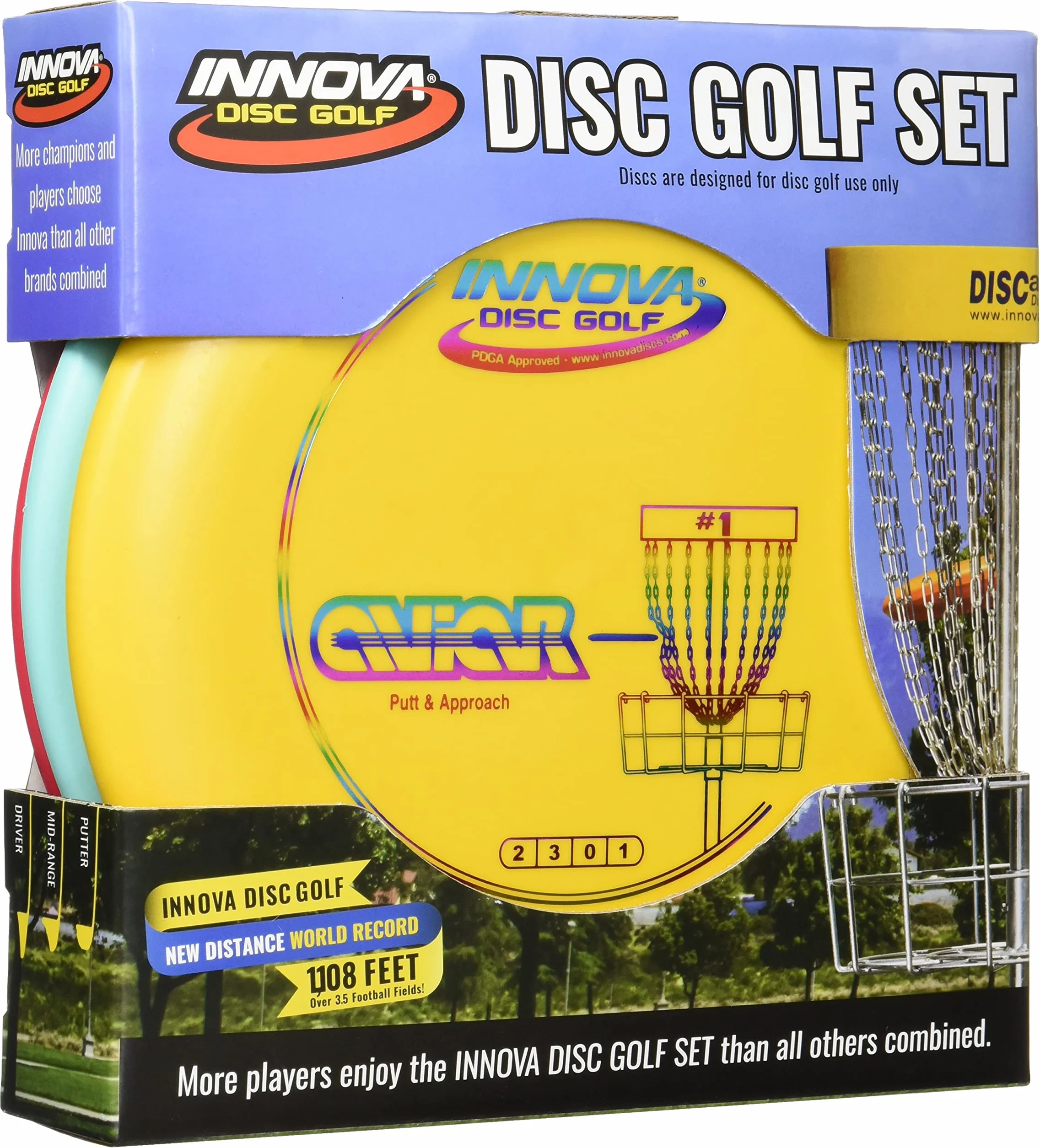 Innova DX Disc Golf Pila Caja Juego de 3 Discos