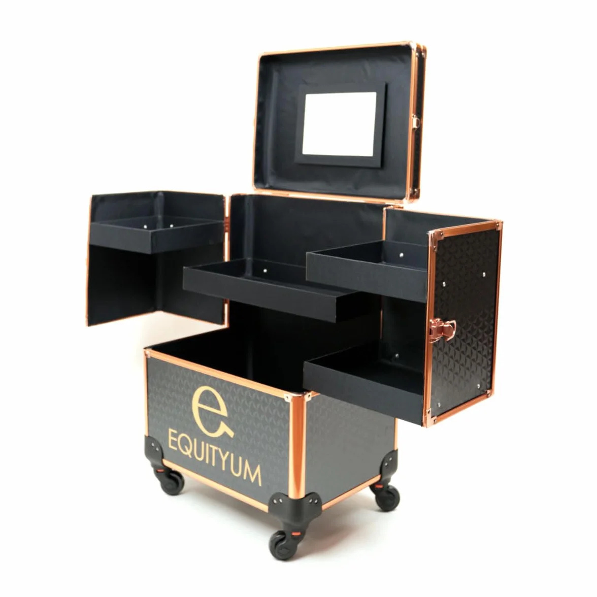 Baúl Shiny Plus con ruedas, elegancia y practicidad en los baúles de equitación, diseño italiano para caballeros y amazonas, soluciones innovadoras de almacenamiento y transporte