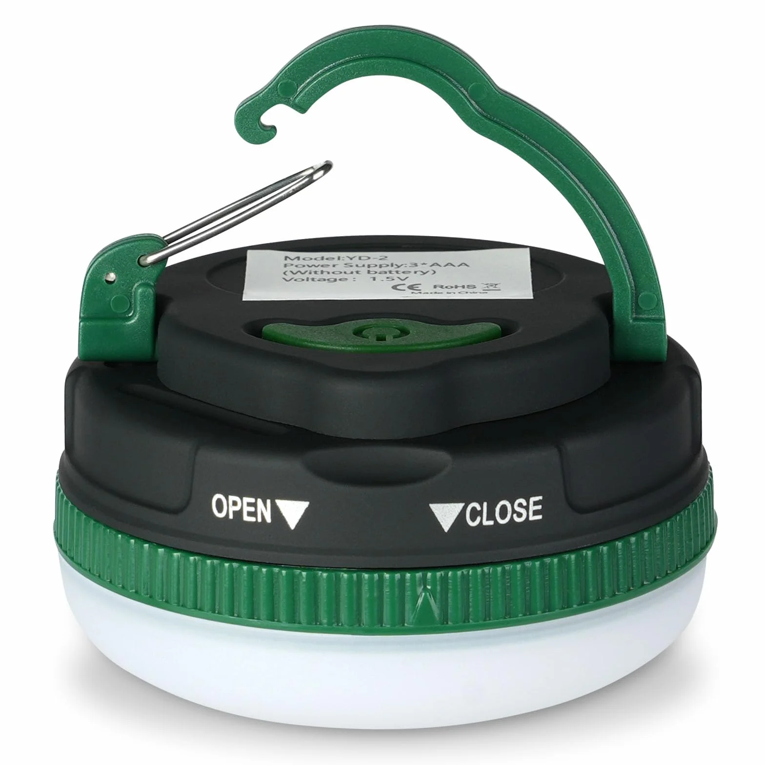 Flintronic Luz de Camping Portátil 5 Modos IP43 Resistente Al Agua con Gancho
