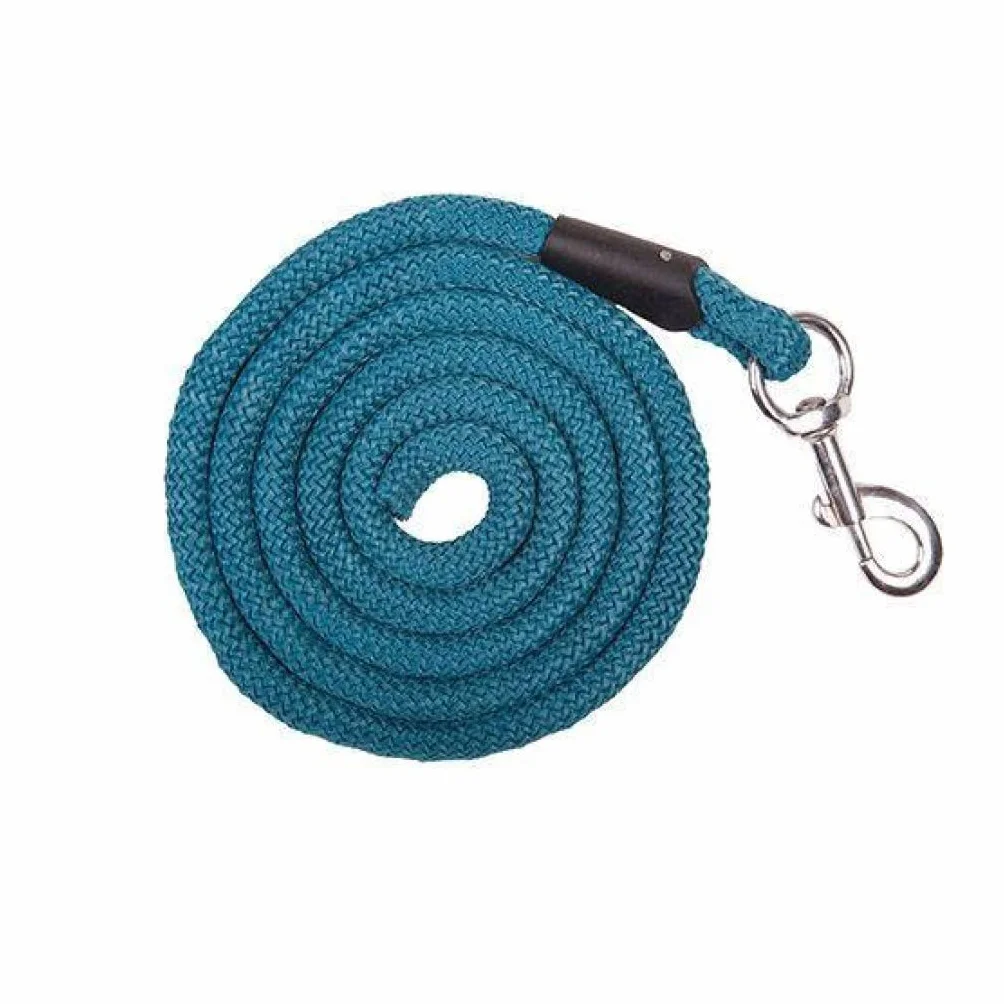 HKM Aachen Ramal con mosquetón Marrón 180 cm