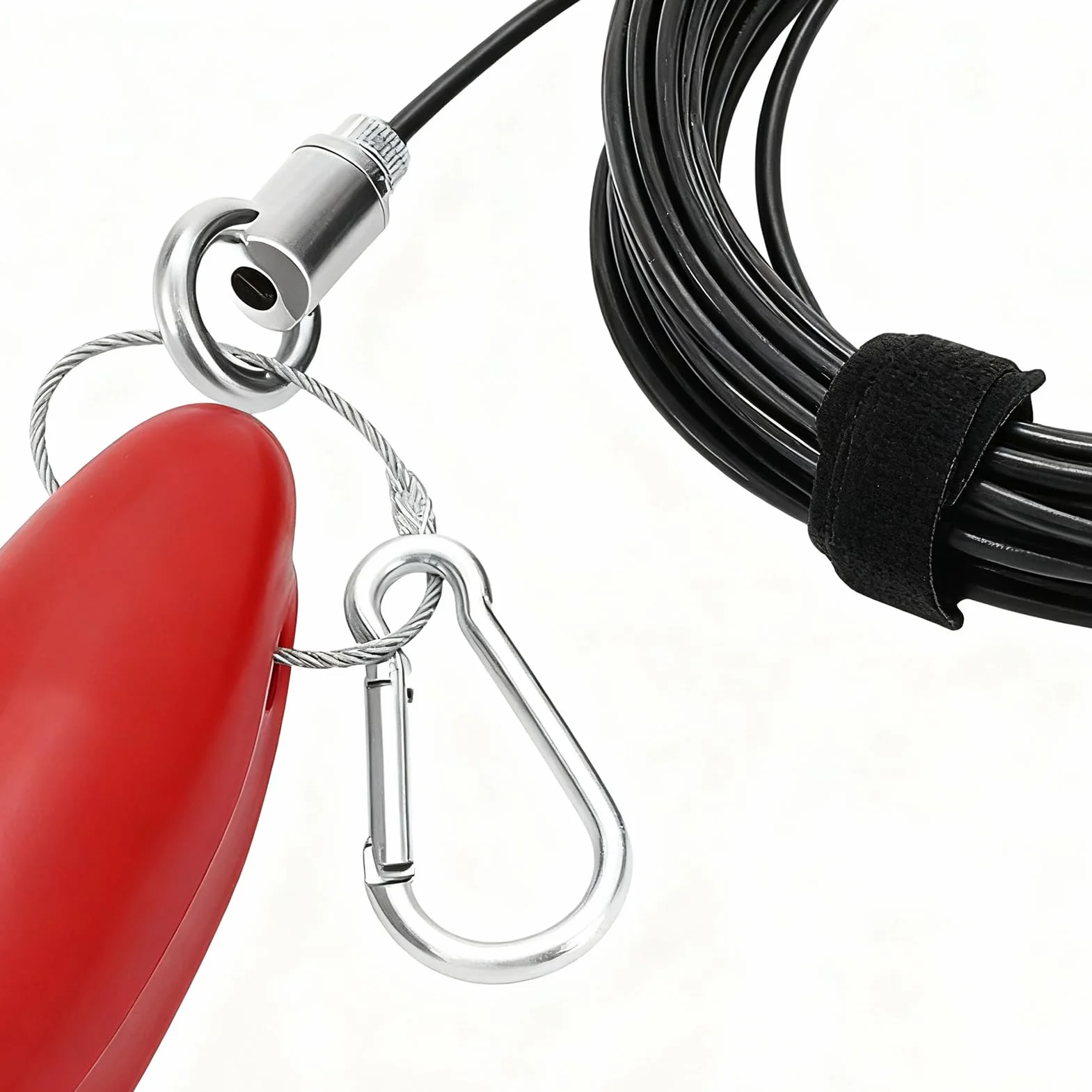 Sujetador de Equipo de Accesorios con Flotador - Cuerda para Sujeción de Peces - Agua Dulce y Salada Exterior Río Lago
