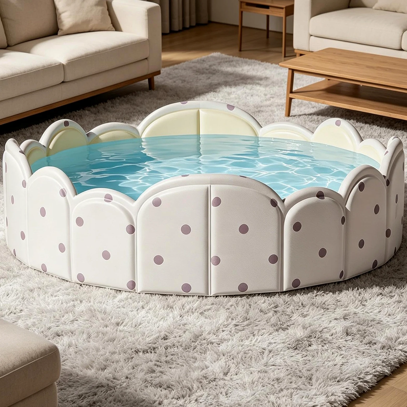 Plegable Piscina para Perros Bañera Plegable Reforzada No Inflable | Piscina Plegable para Mascotas Niños Playa Jardín Exterior Interior Verano Viaje Parque Juego