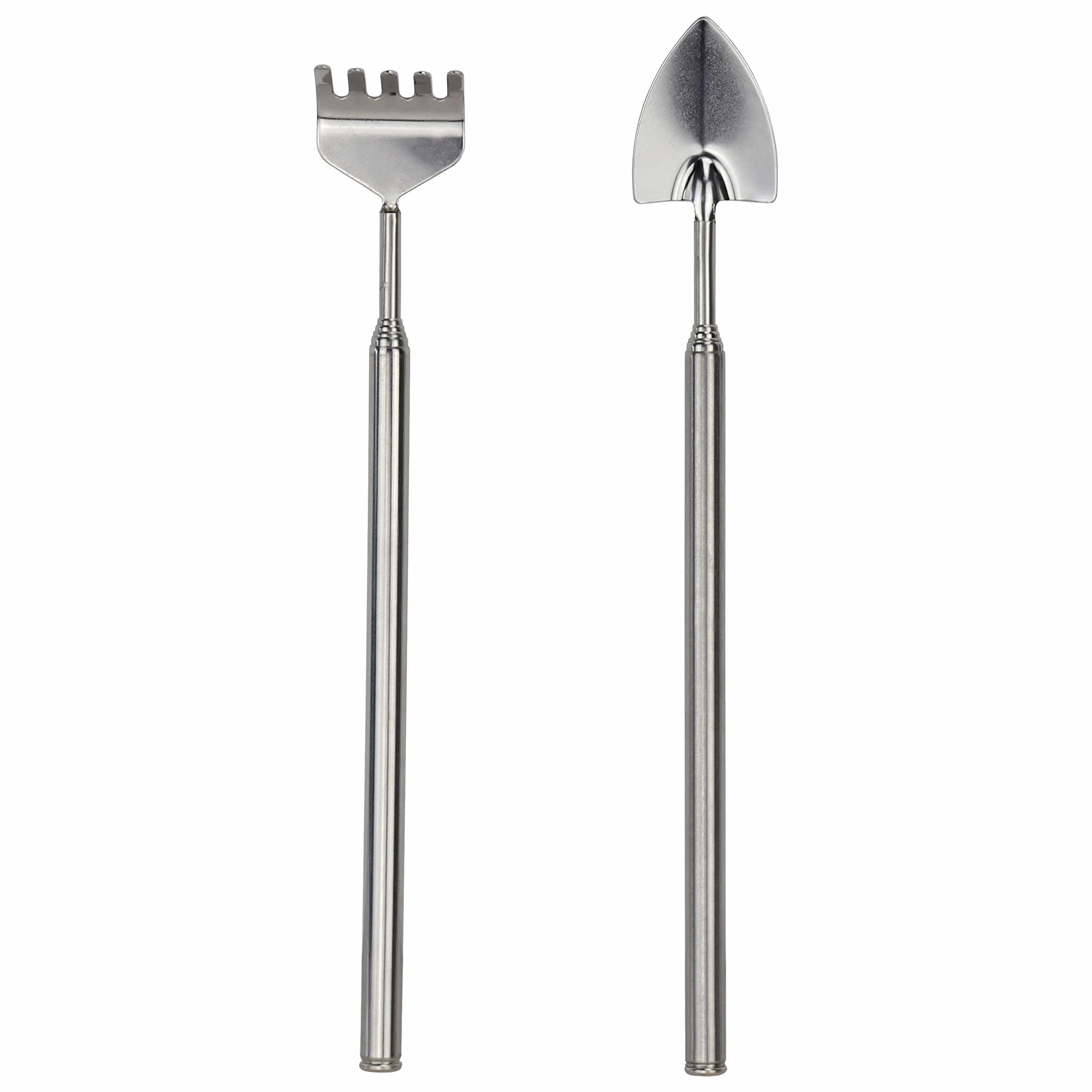 Esschert - Juego de 2 Herramientas para Terrario de Acero Inoxidable Telescópicas de 83 cm