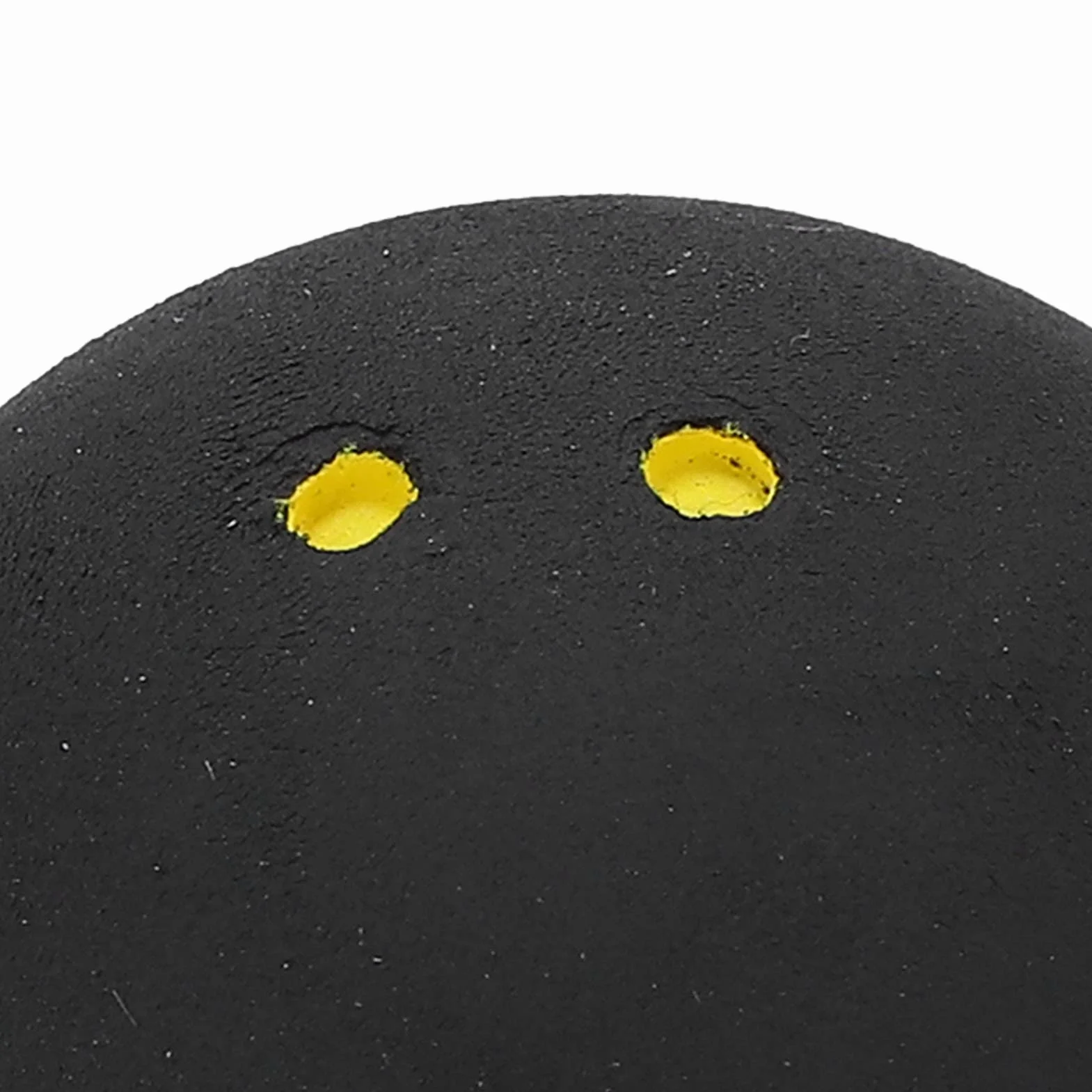 Pelota de Squash de Competición Doble Punto Amarillo 37 mm Goma