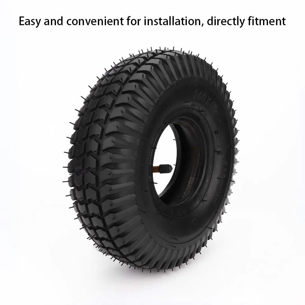 Nikou Neumático 3.00-4/260X85 resistente al desgaste para scooter y silla de ruedas