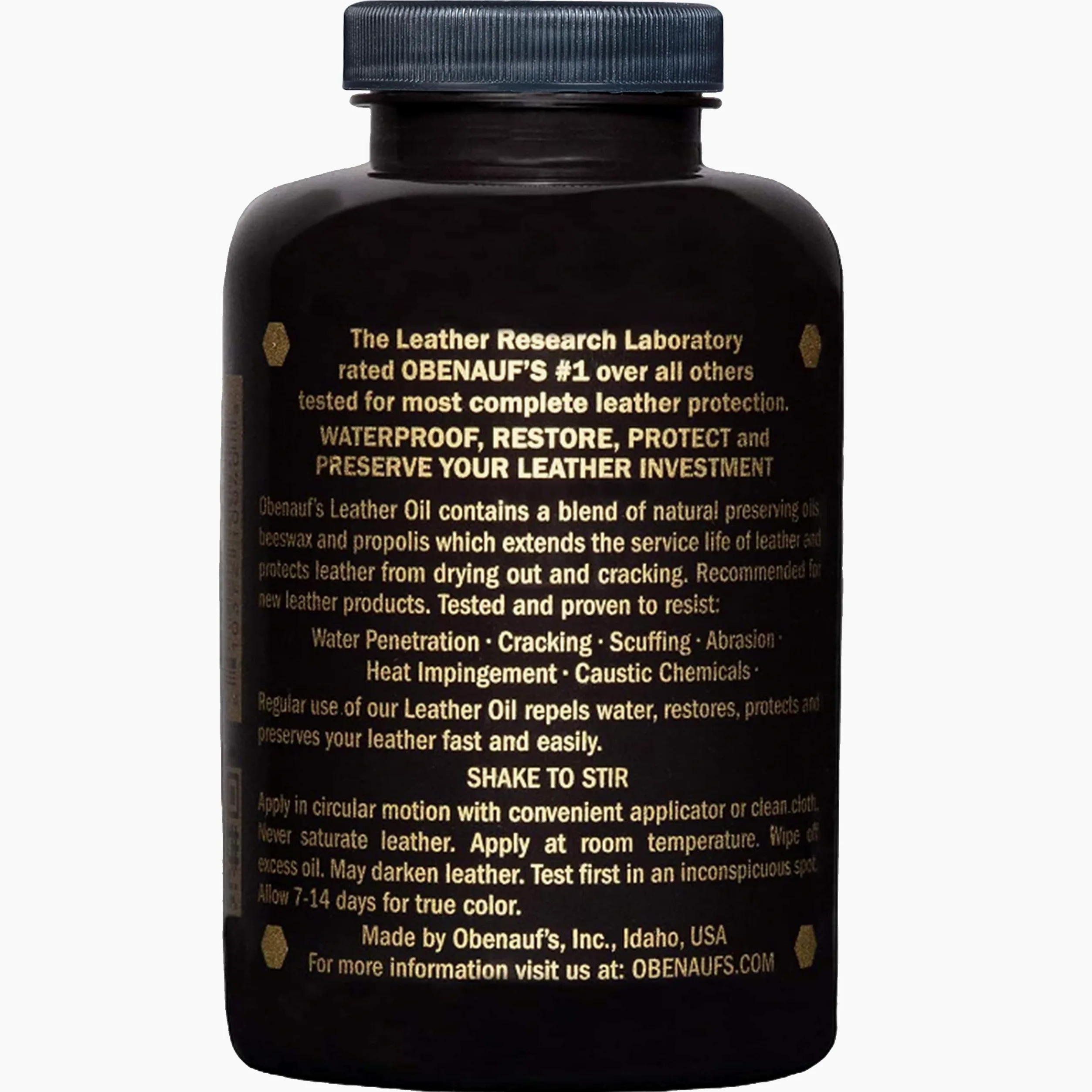 Obenauf's Aceite de cuero (8 onzas)