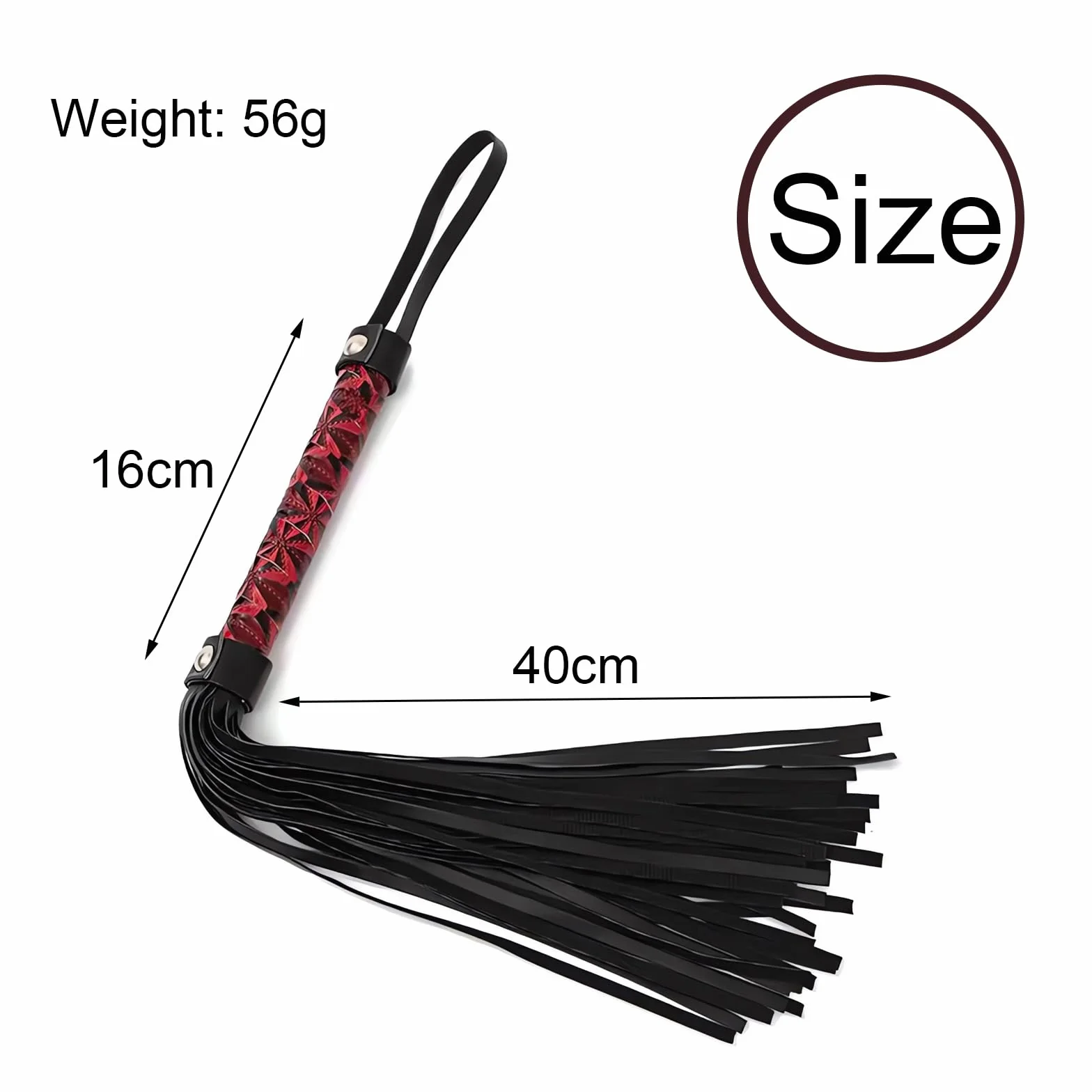 Latigo Cuero Artificial Suave PU Caballos Herramienta Entrenamiento Accesorios Disfraces Cultivo Montar