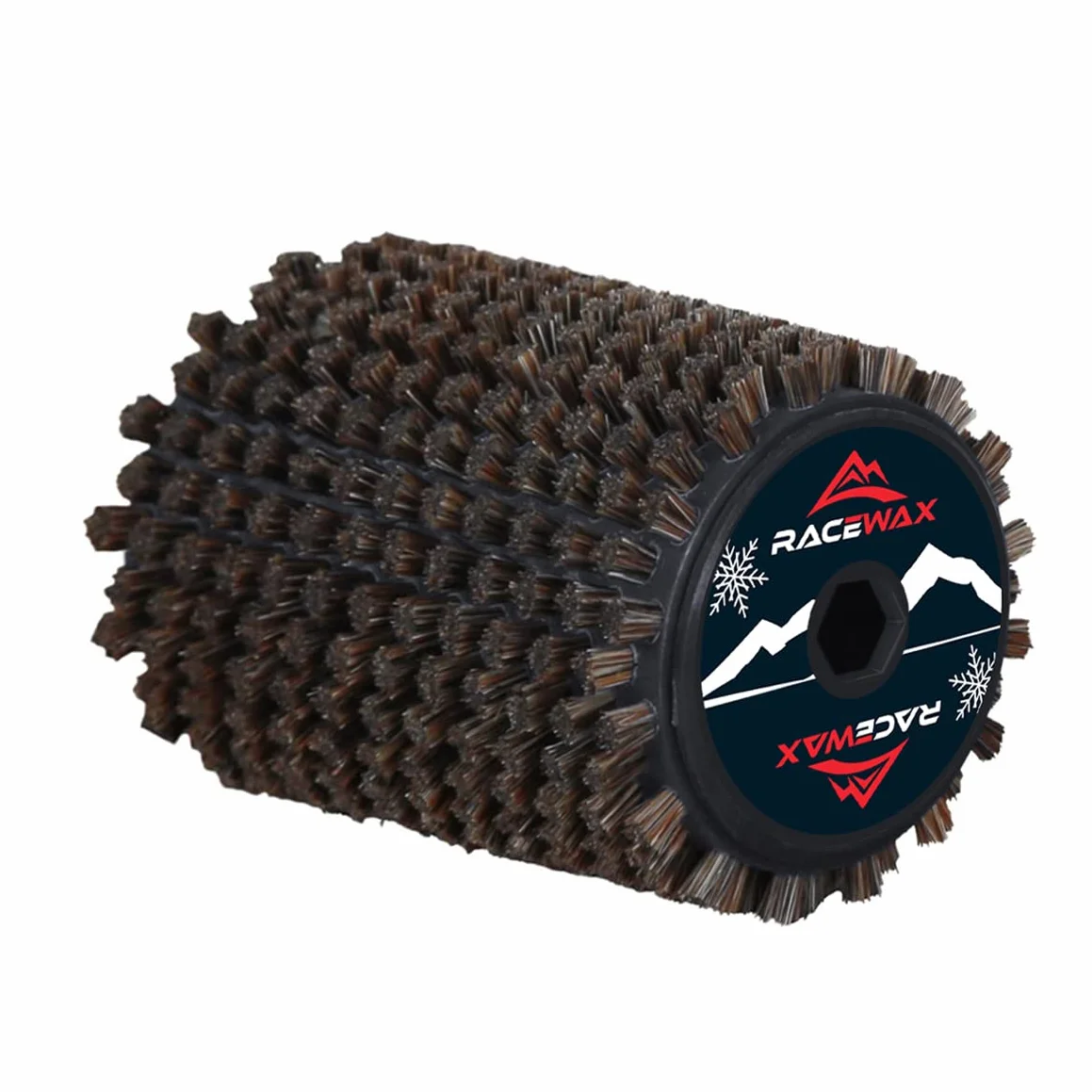 RaceWax Roto - Juego de 3 cepillos para rotor (nailon, cerdas de crin, cobre, 100 mm)