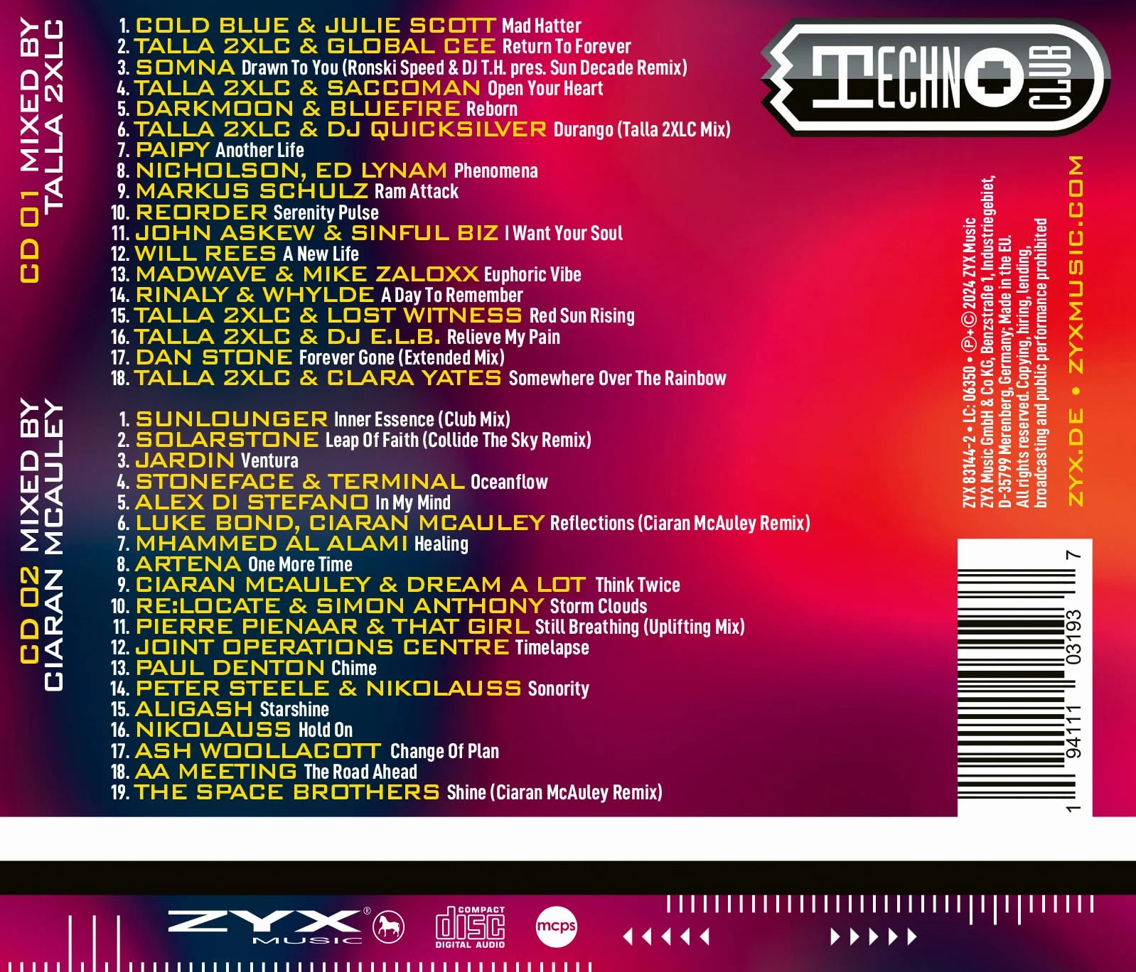 Techno Club Vol. 72