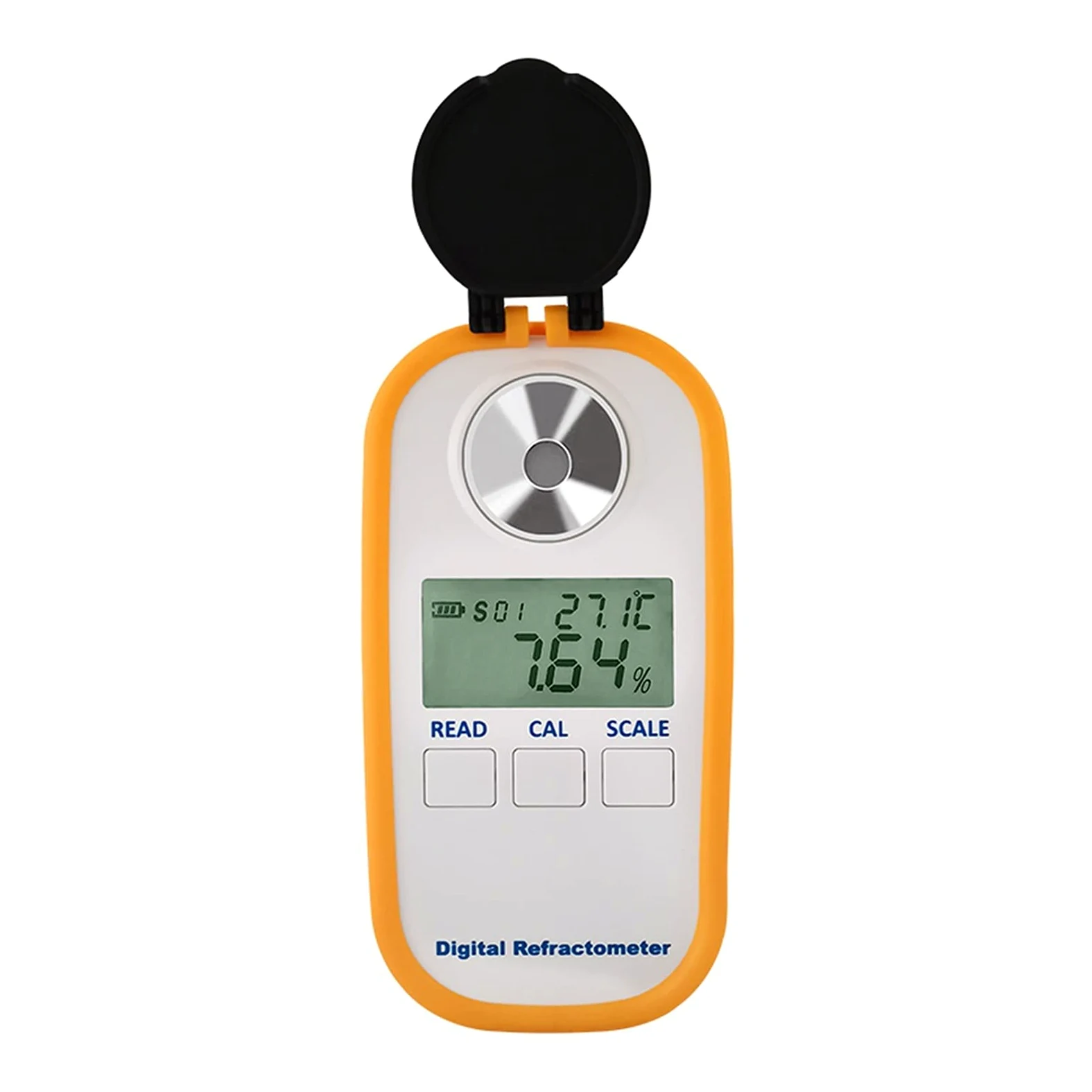 YZACK Refractómetro de orina Digital electrónico Orina Medidor de Gravedad específico Suero Detector de proteínas Tester Urinómetro Hidrómetro de orina