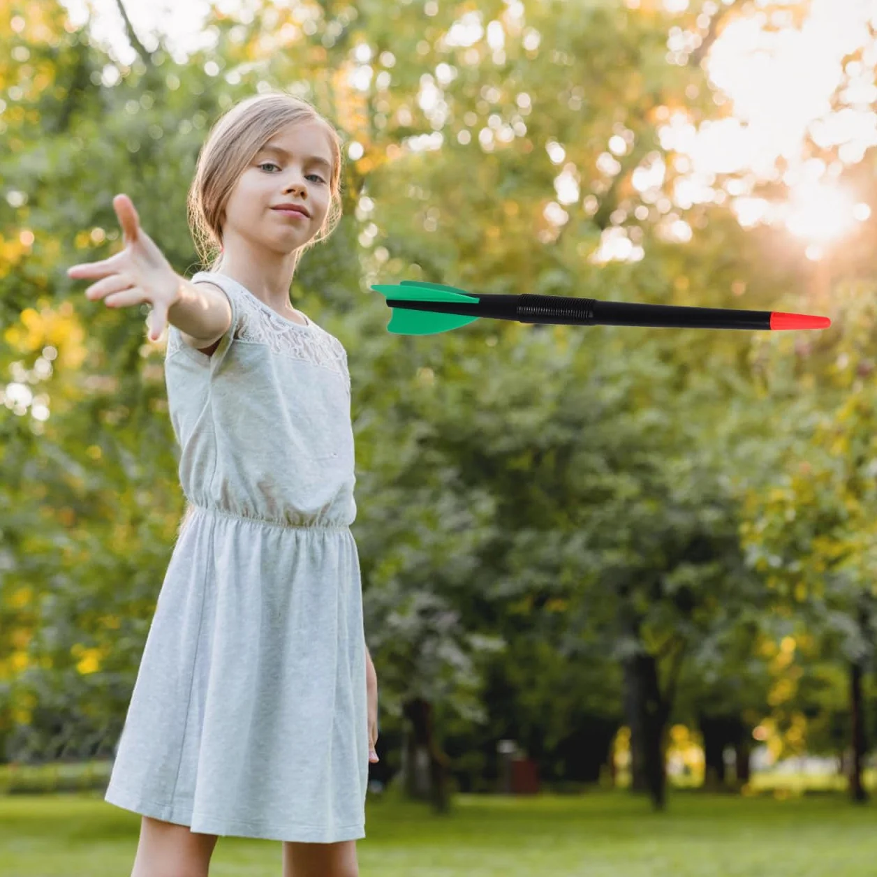 SUPVOX Javelina de plástico ligero 500g para niños entrenamiento lanzamiento