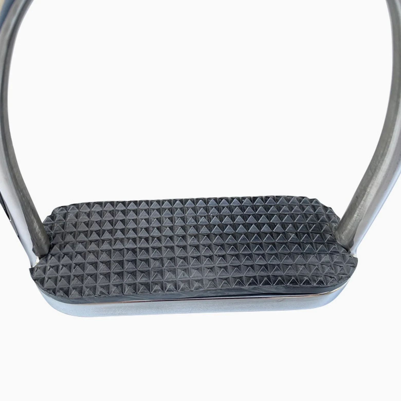 2 Piezas Estribo de Caballo,12 cm Estribos ecuestres de acero inoxidable,cómodos estribos de Apoyo con Almohadilla de Goma Antideslizante,Flexibles Pedales ligeros y anchos,para Entusiastas Ecuestres