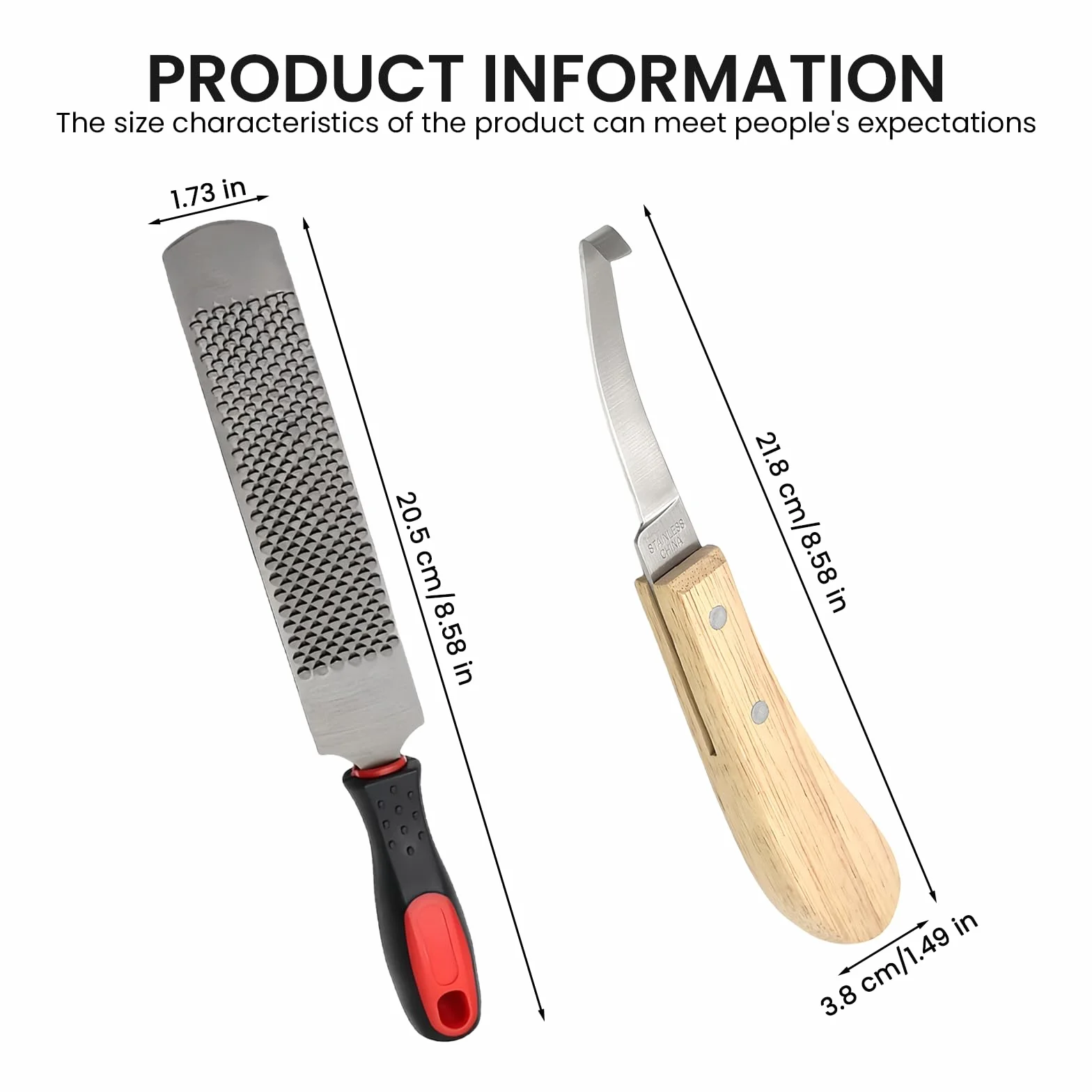 Lima De Herradura,8 Pulgadas 200MM Lima Para Pezuñas De Caballo Con Mango,Cuchillo Para El Cuidado De Las Pezuñas,Escofina Para Pezuñas,Escofina Profesional Para Lima De Caballos Para Vaca,Caballos
