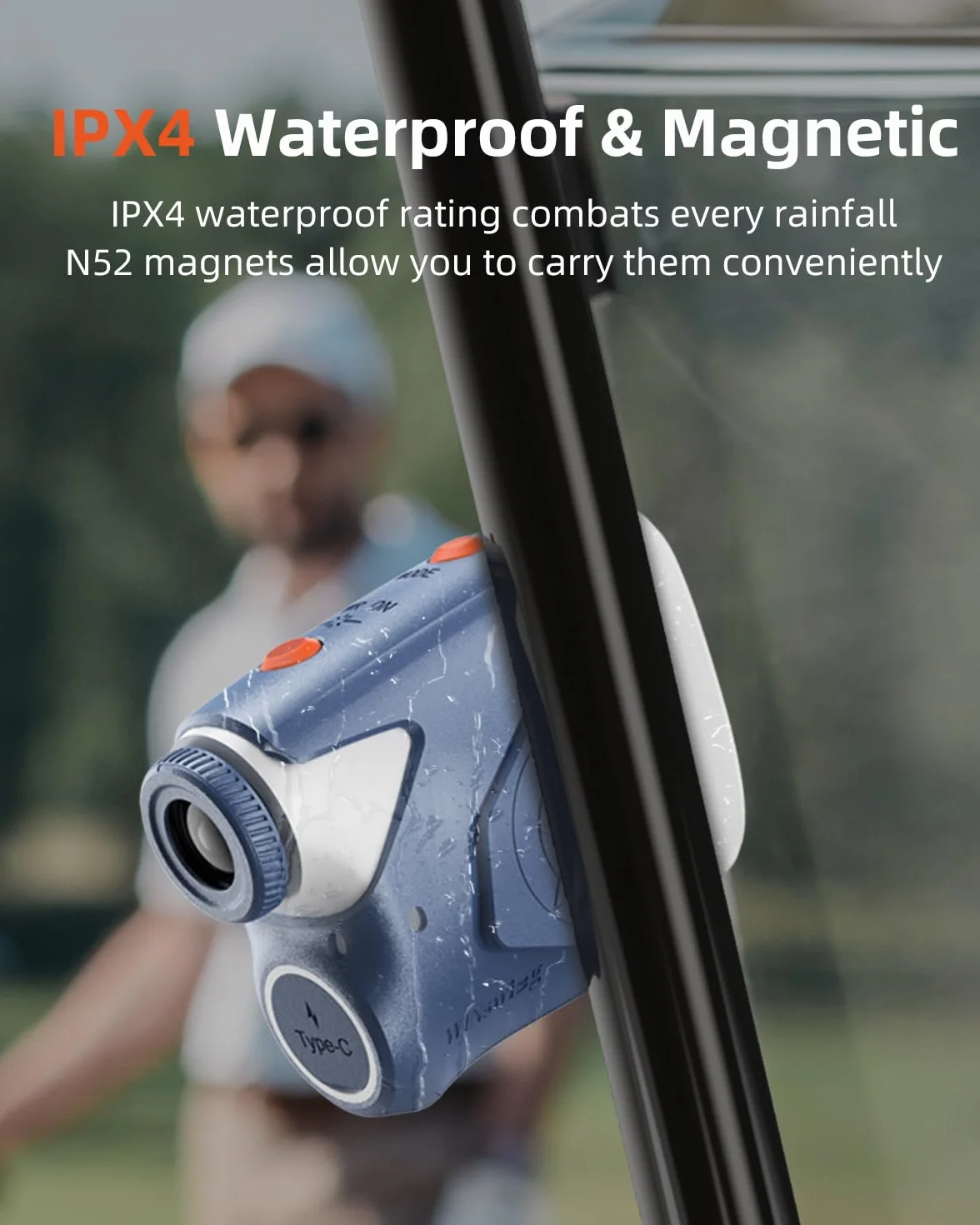 AOFAR GX6 Telémetro de Golf Láser 1000Y Impermeable Recargable