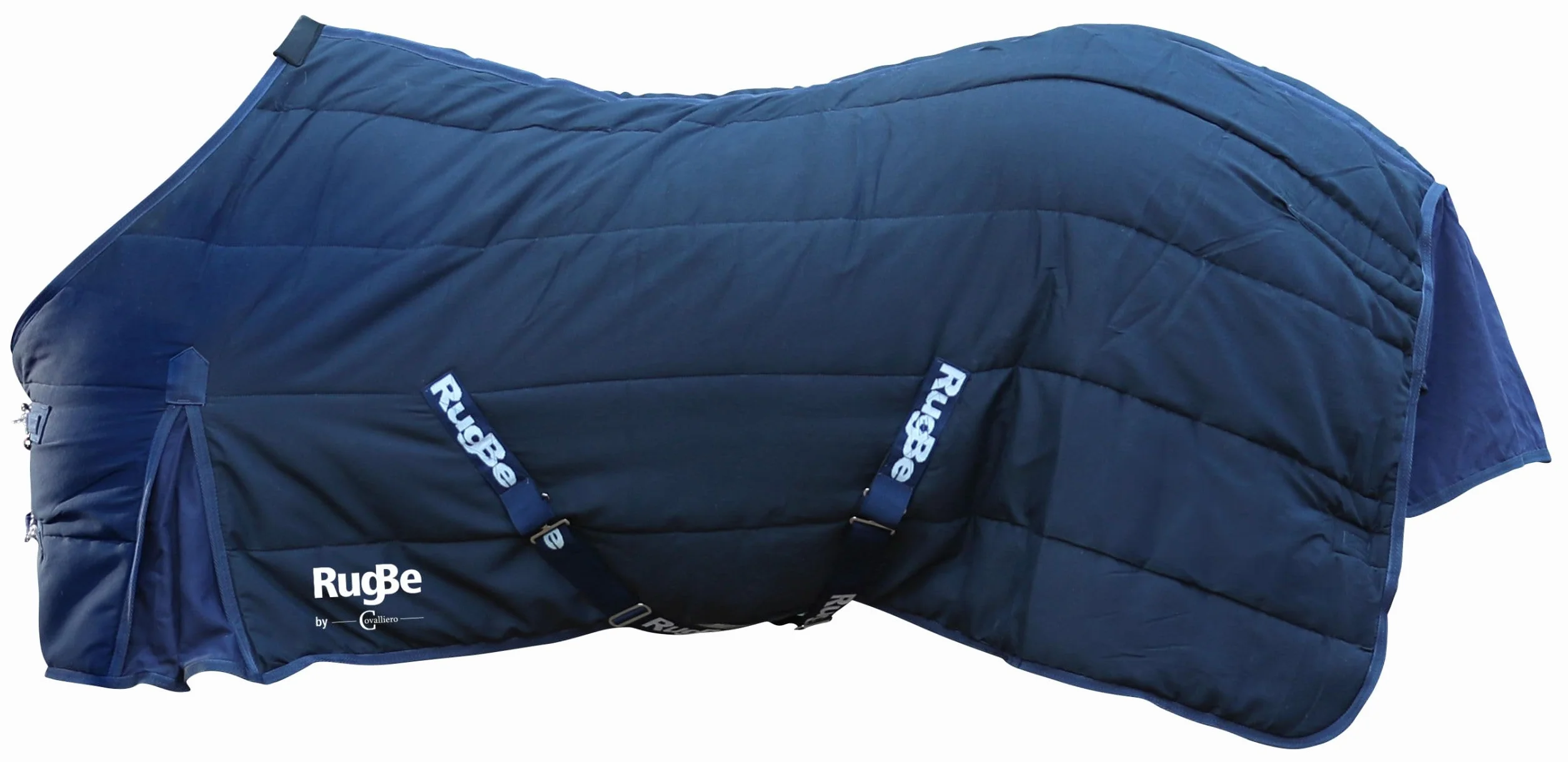 Covalliero Manta Caballo RugBe Indoor 125 cm, Azul