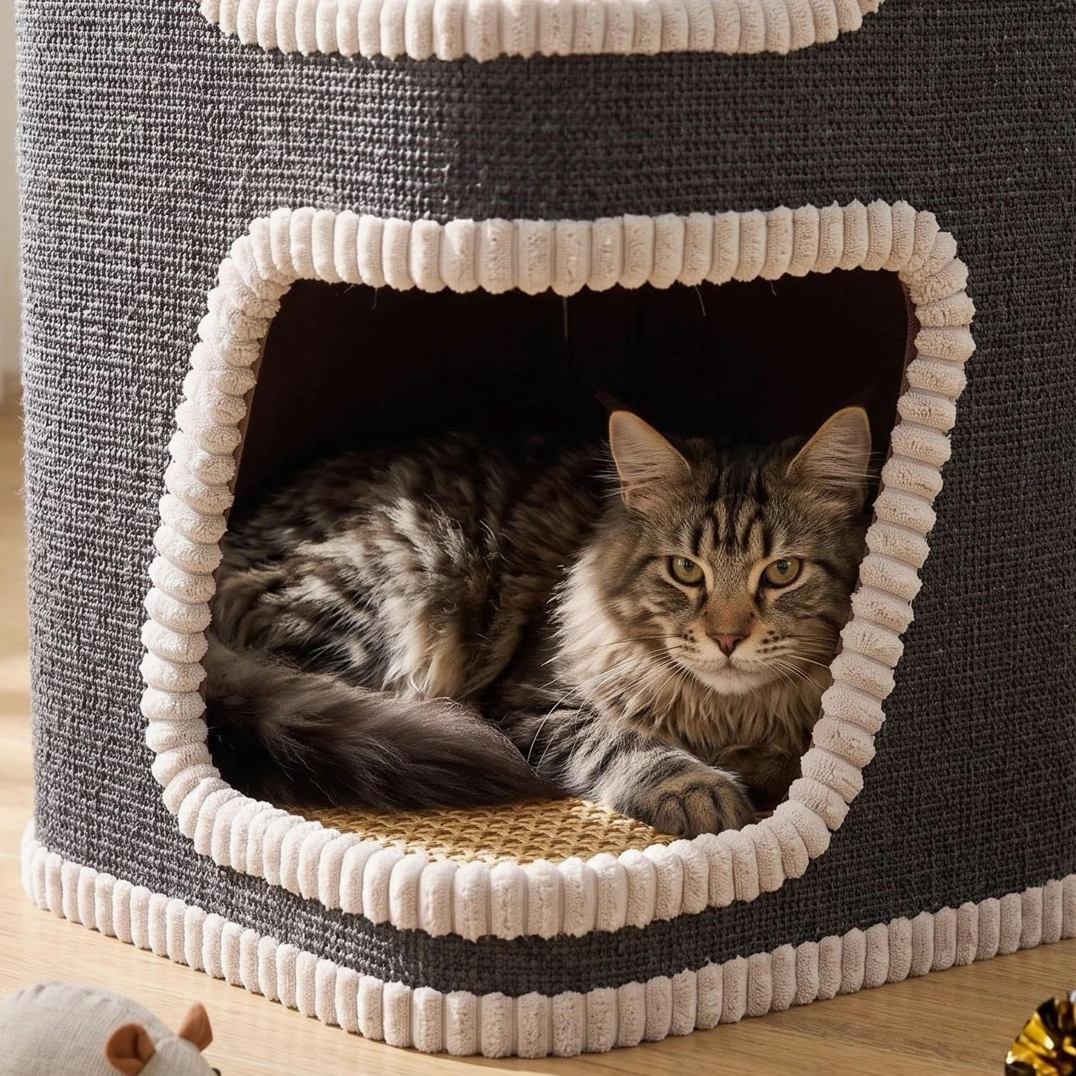 Marco de Escalada for Gatos, Perchas, casa interactiva