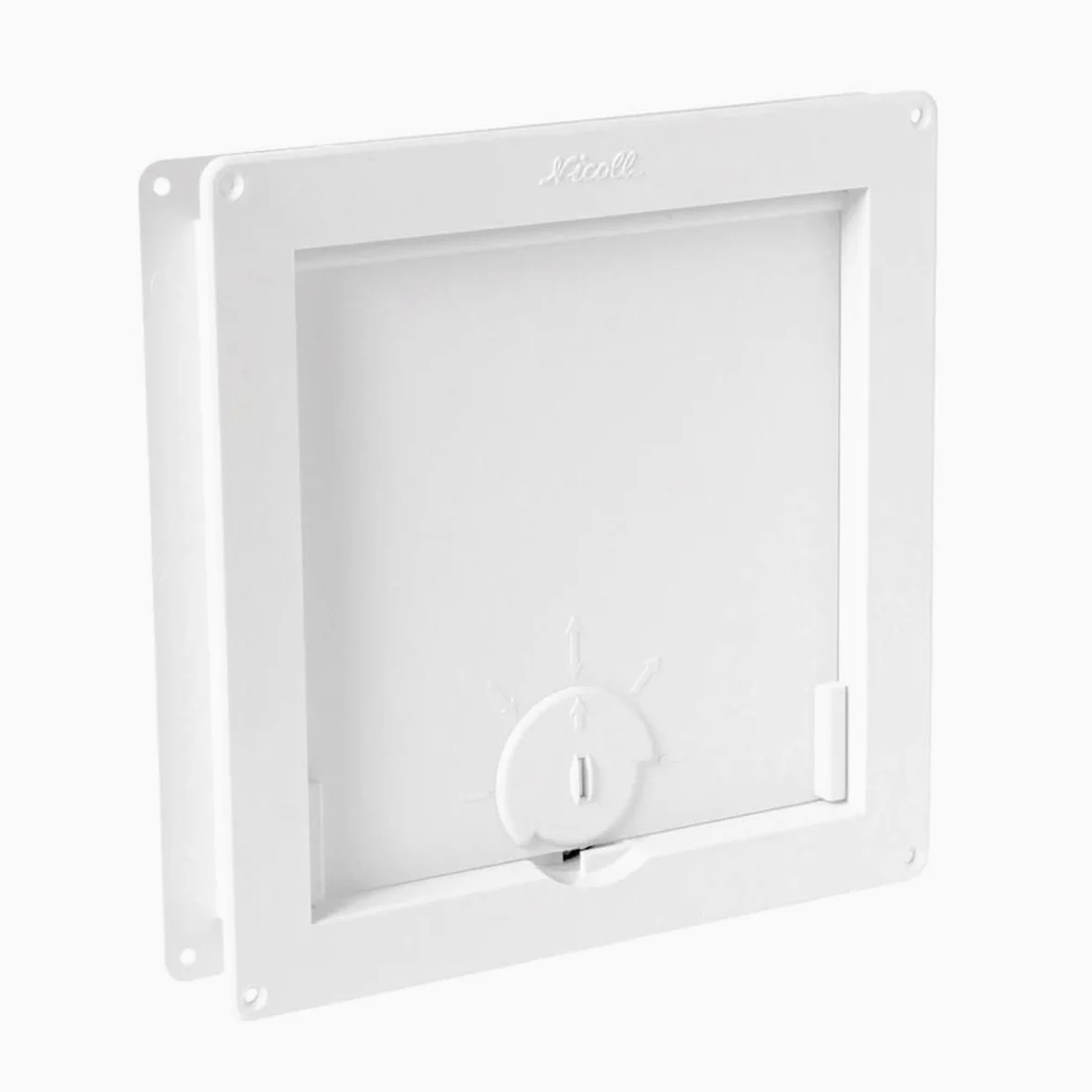 Nicoll puerta gatera - blanca mi8b