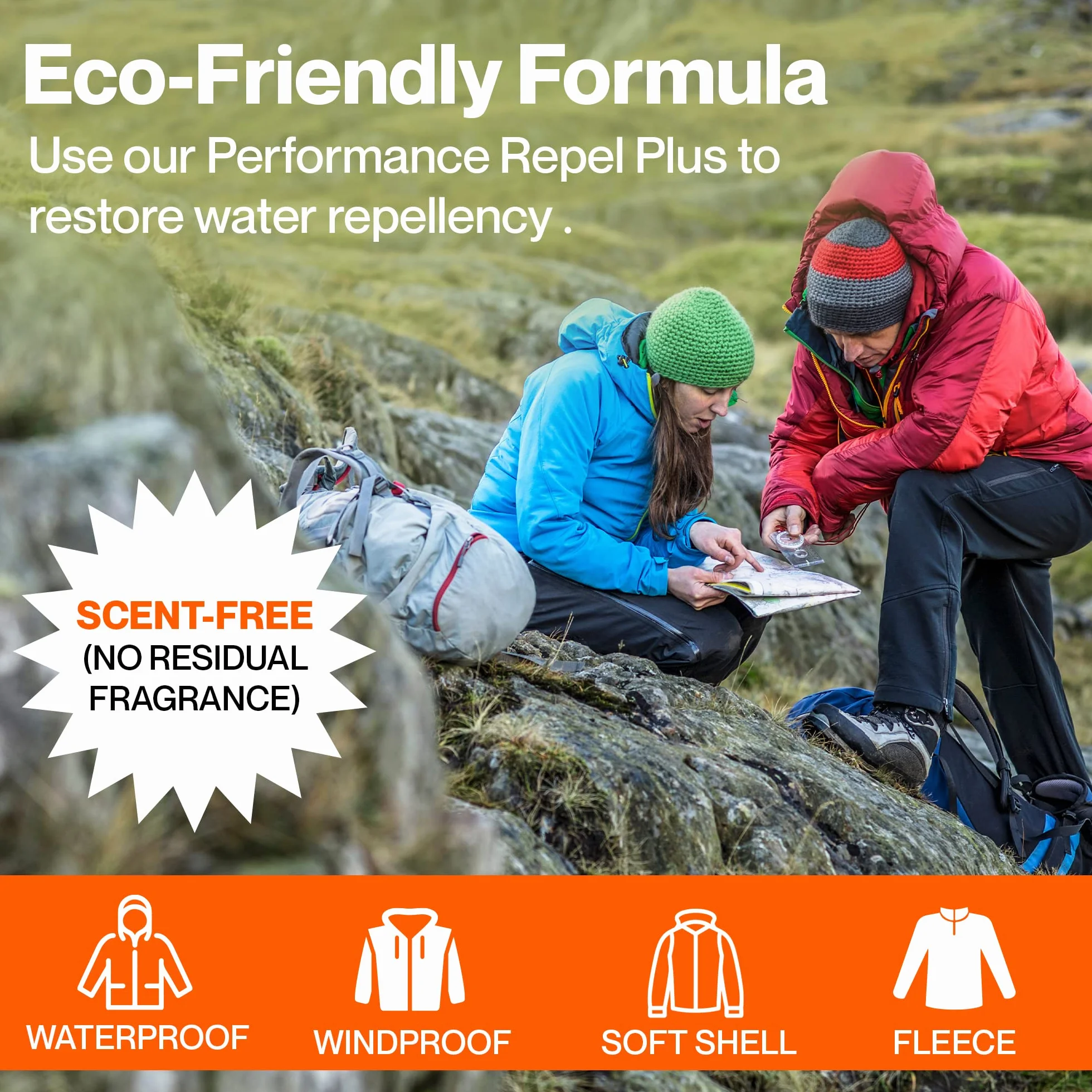 Grangers Performance Repel Plus 500ml Spray-on Waterproofer for Outdoor Clothing
