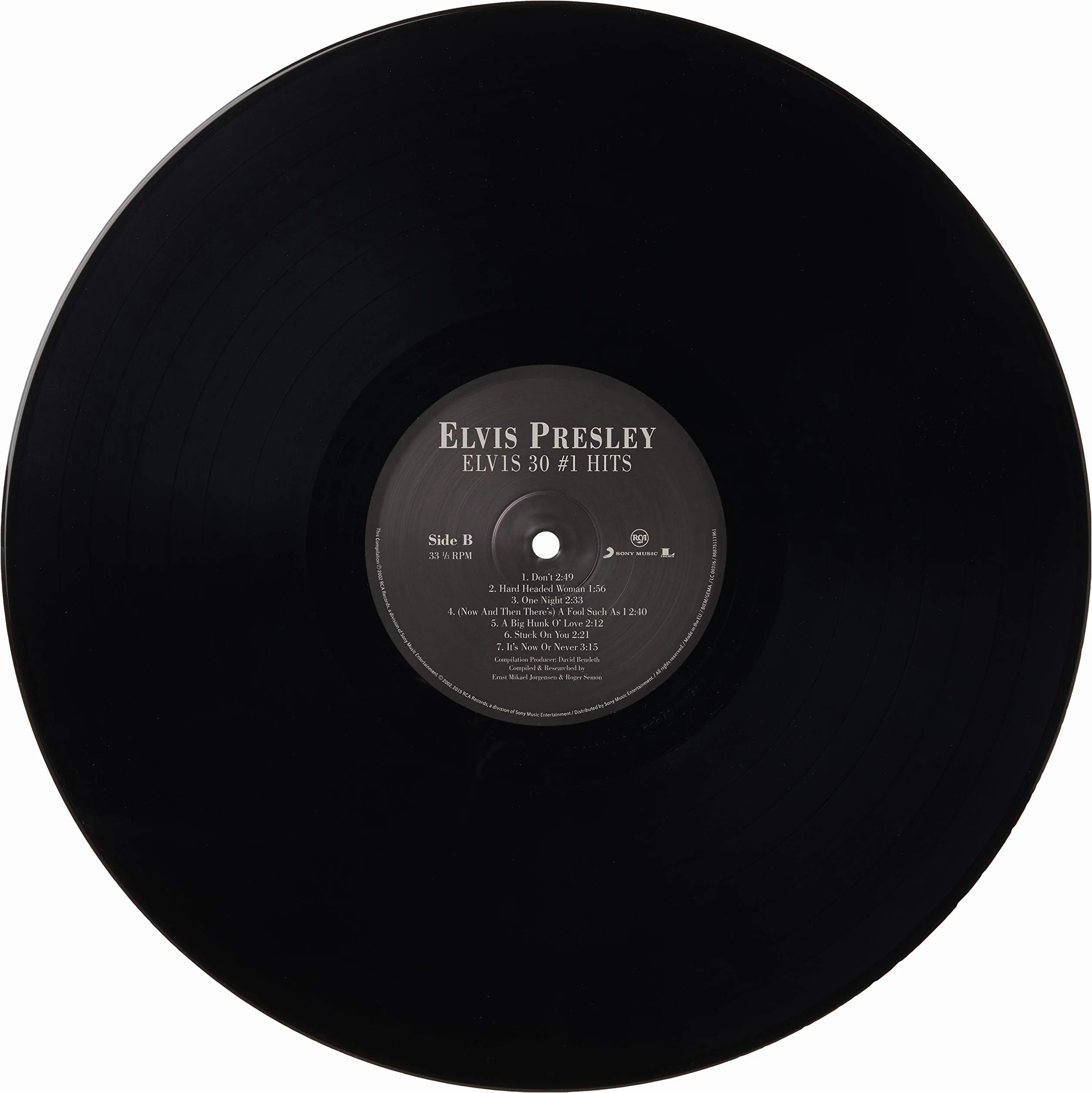 Elvis 30 #1 Hits 2015