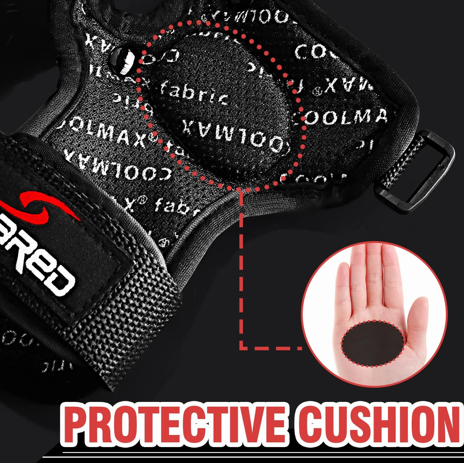 Muñequera protectora para patinaje, monopatín, snowboard, esquí, motocross