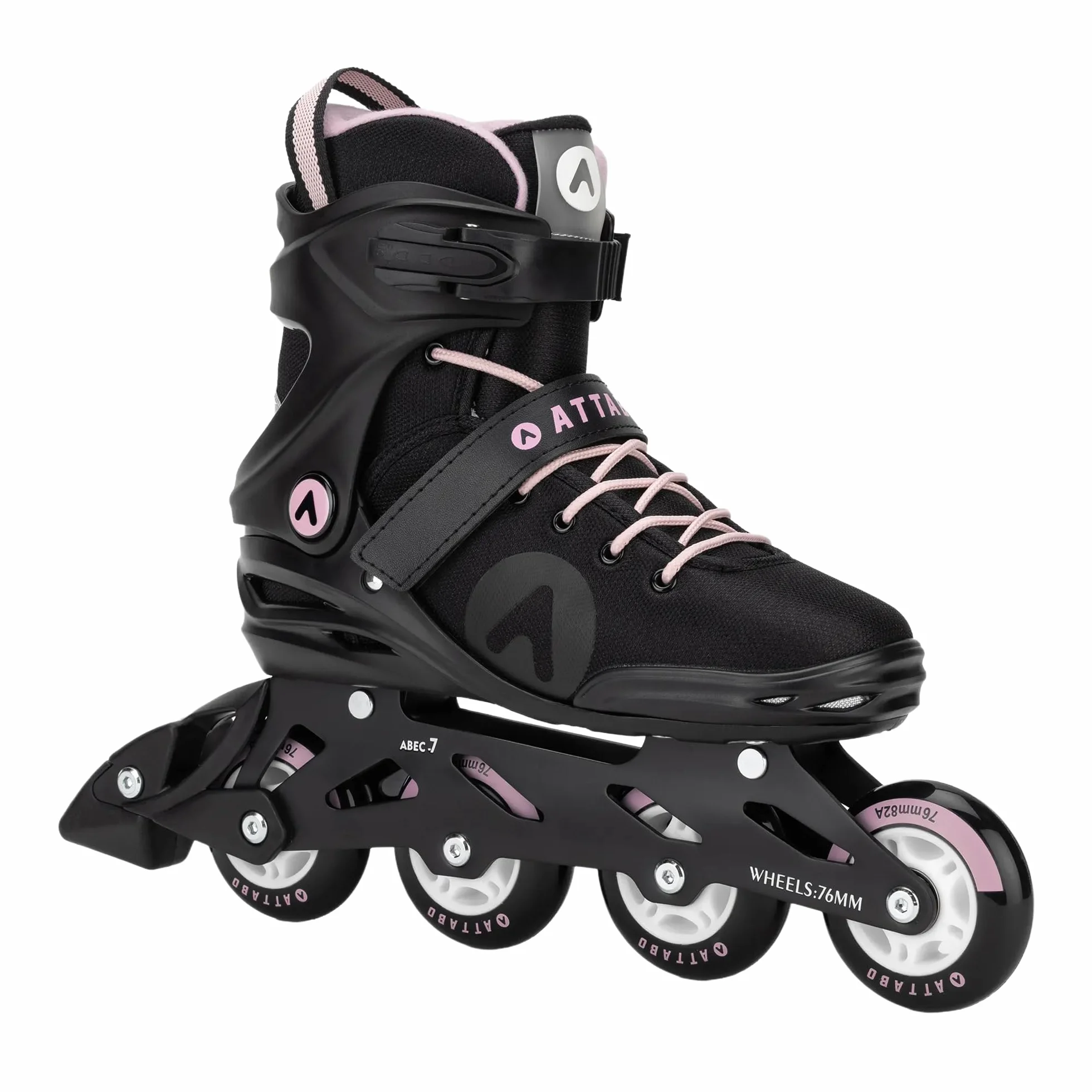 Patines en línea de Aluminio ATTABO para Mujer, ABEC-7, Ruedas 82A, Ajustable