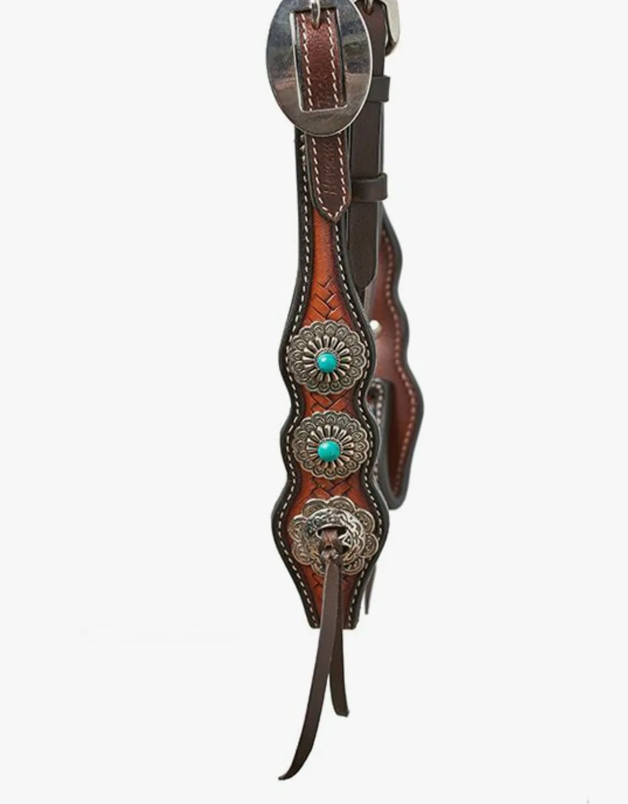 Horseman´s Tack Westerntrense Oldstyle Navajo Conchas