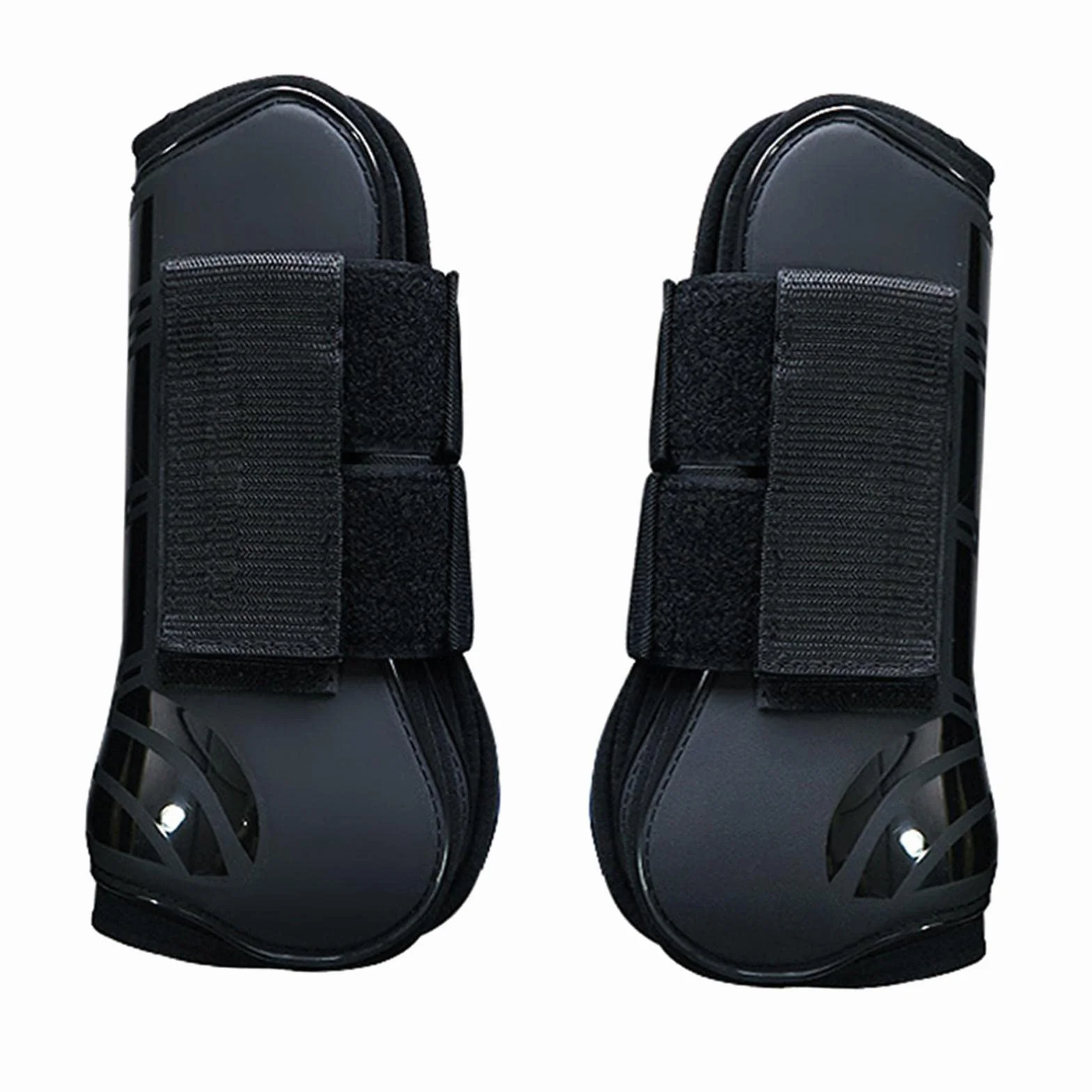 predolo Juego de 4 Protectores para Patas de Caballo, Protectores de Menudillo Y Tendones Delanteros para Caballos, Absorbentes de Impactos Y Transpirables