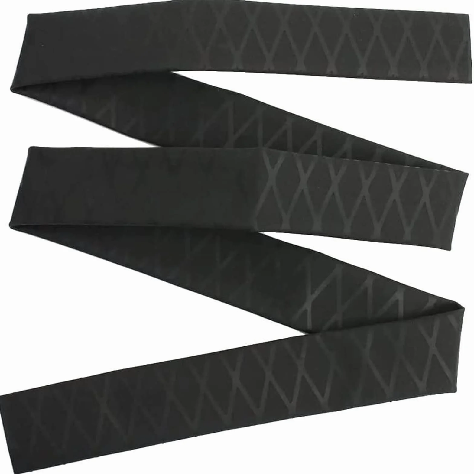 Tubo Termorretráctil Antideslizamiento Fundas Cinta Adhesiva Raqueta Calor Encoger Agarres Antideslizantes para Raquetas de Tenis y Caña de Pescar (Negro, 3,5 x 100 cm)