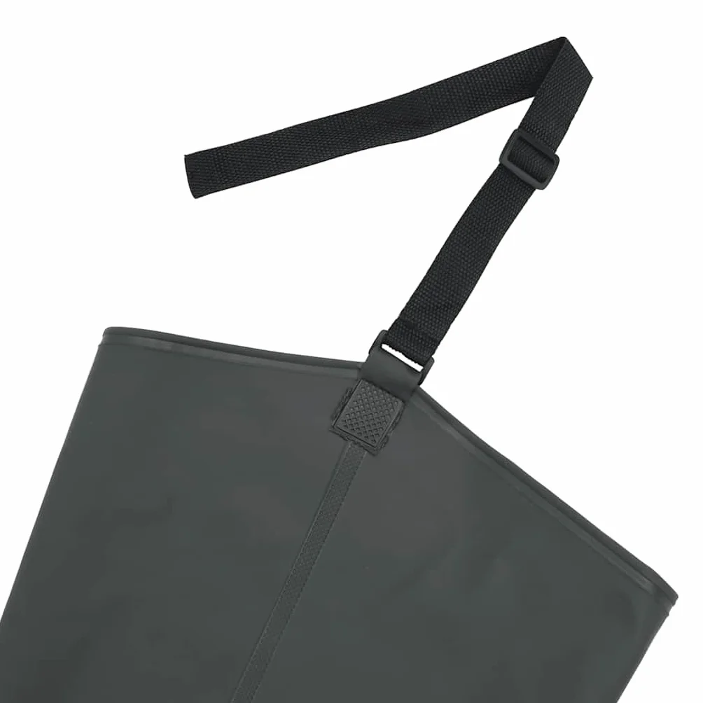 Botas altas de agua de pesca verde oscuro