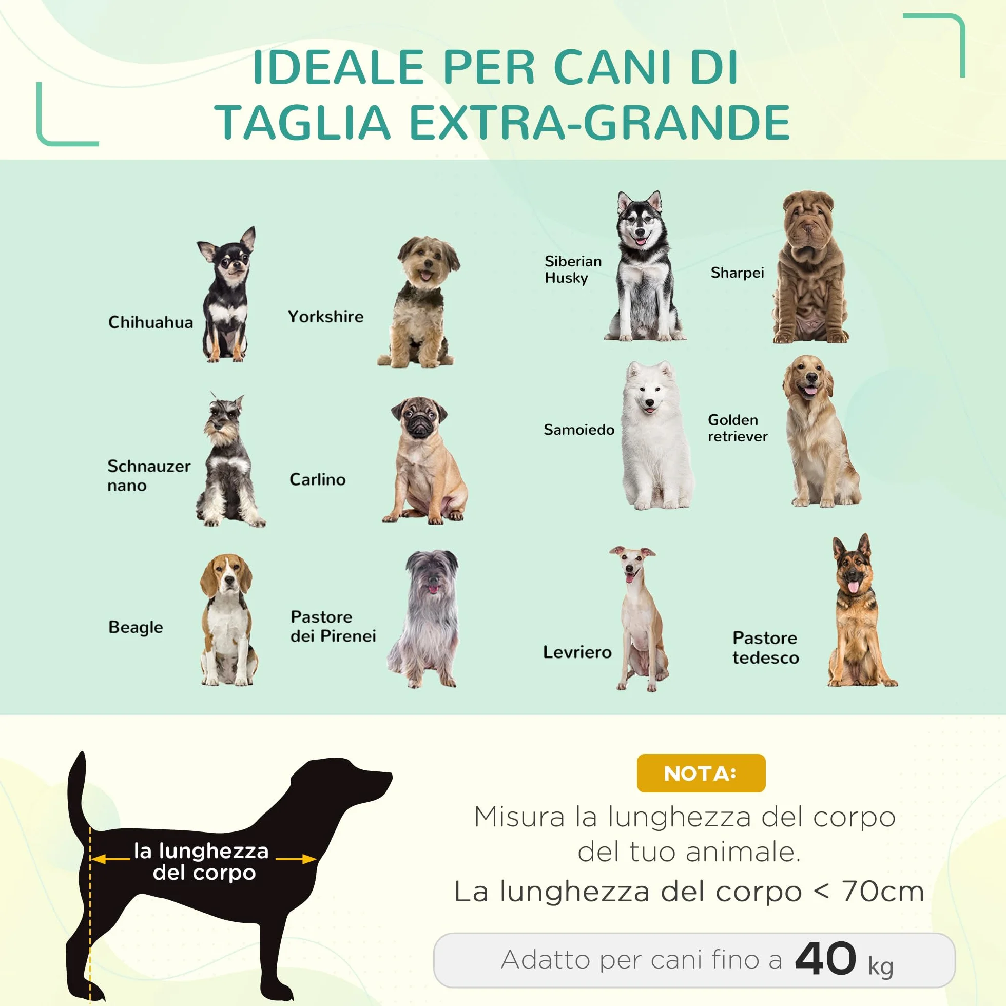 PawHut Cama Elevada para Perros Gatos Transpirable Cama para Mascotas 130x90x20 cm para Dormir Relajar con Marco de Acero para Interior Exterior Negro