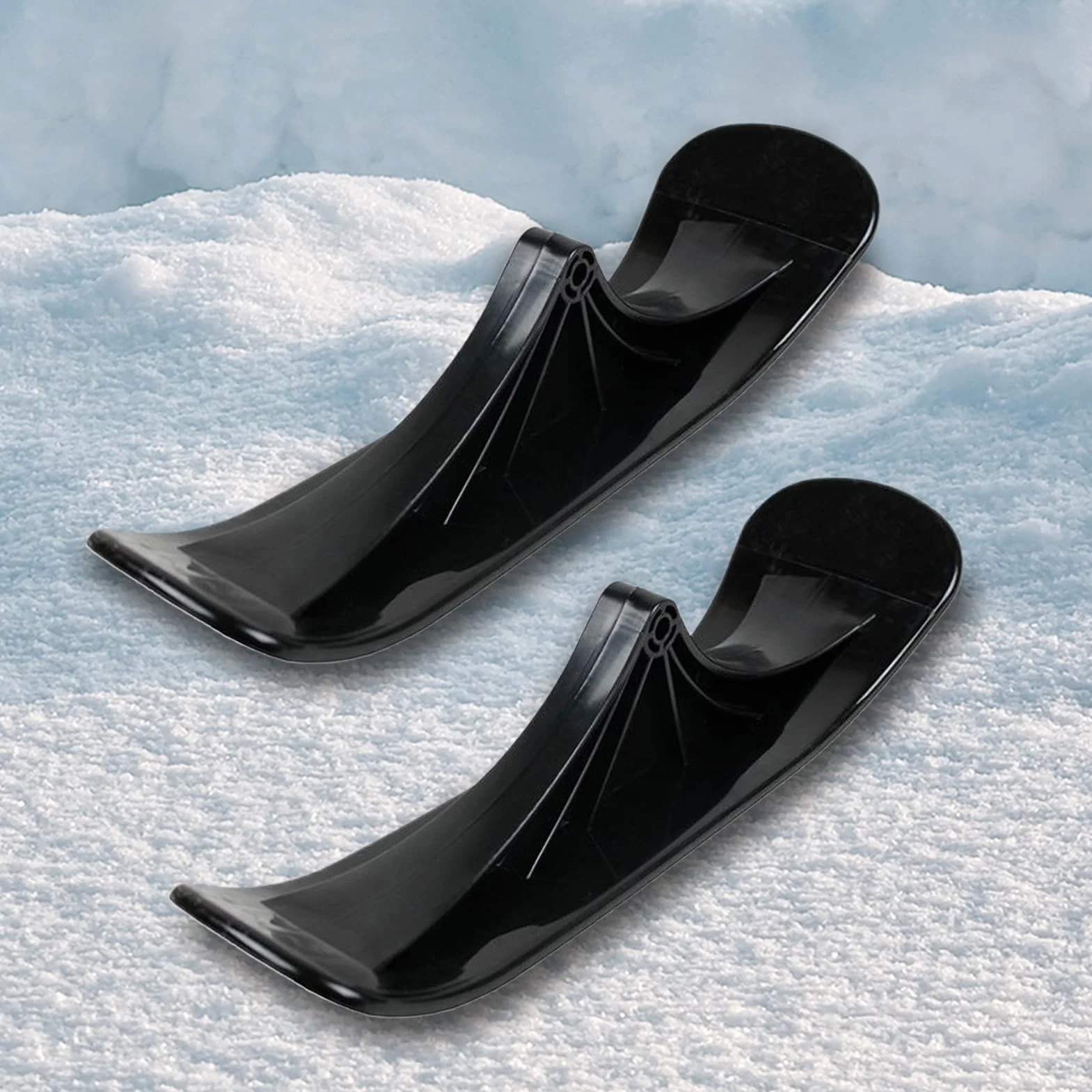 Kit de conversión de patinete de nieve, accesorios ergonómicos para deportes de invierno, kit de conversión de patineta de esquí para exterior