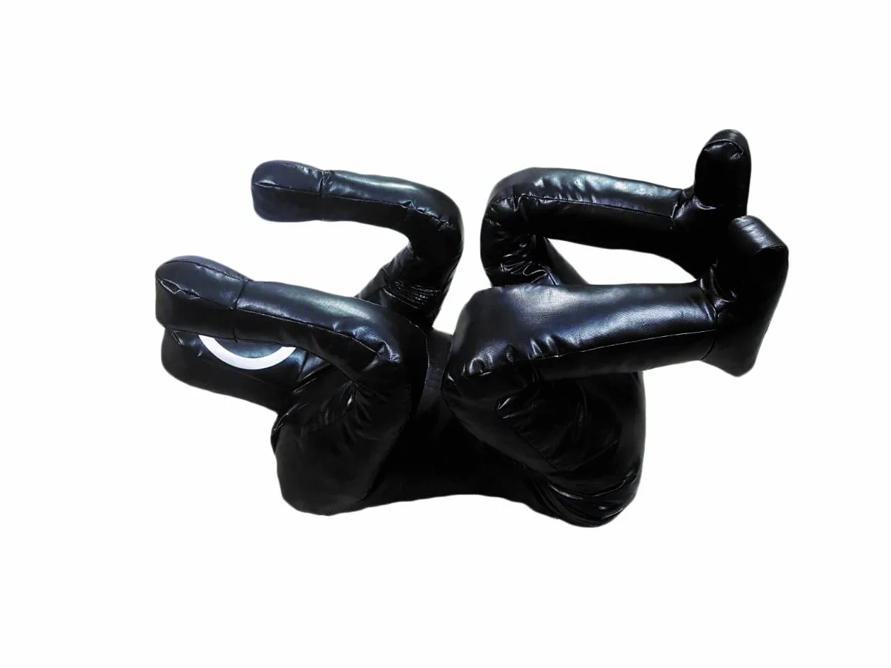 Saco de Boxeo Vinilo 180 cm sin Relleno MMA Grappling Dummy BJJ Wrestling Entrenamiento Judo