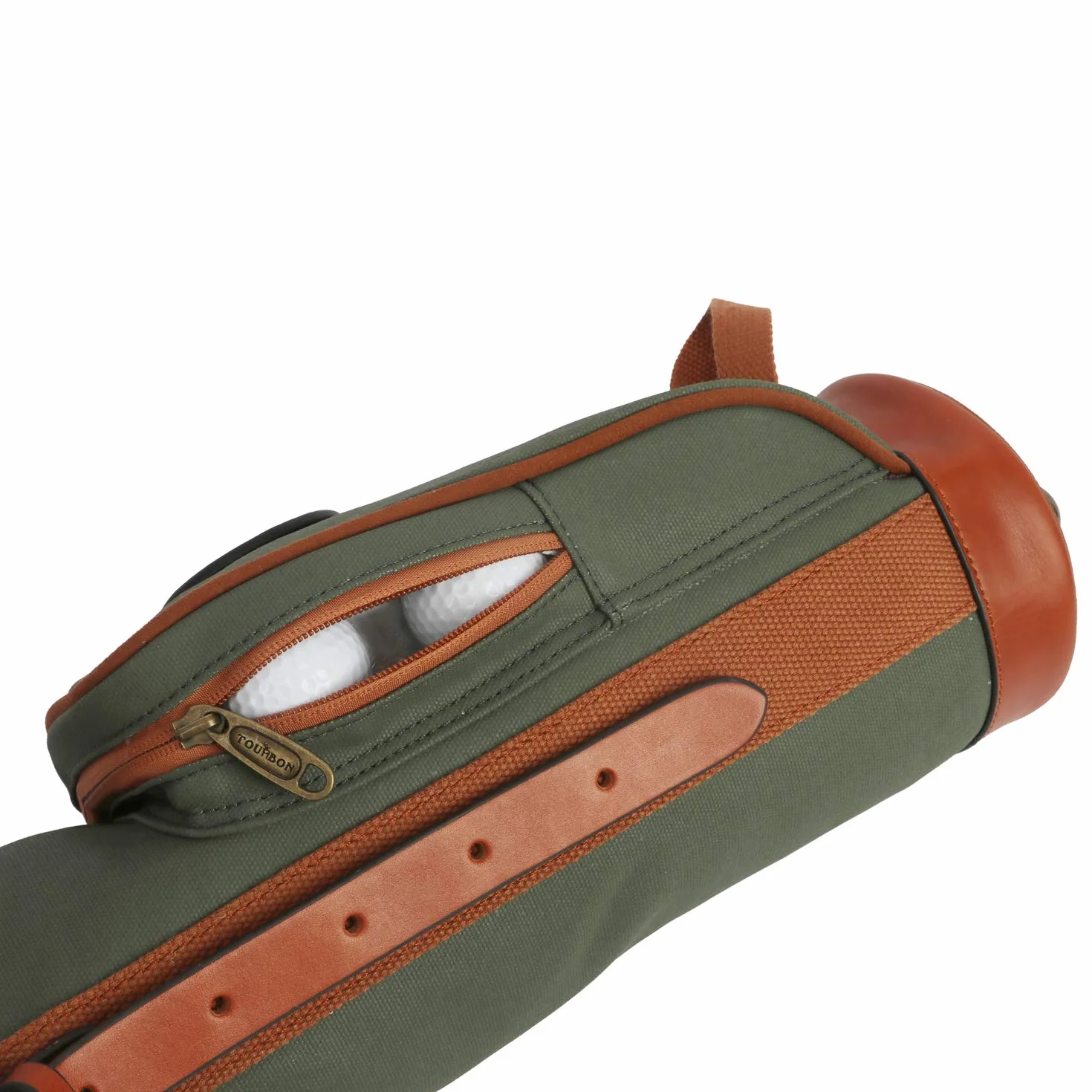 TOURBON Bolsa De Transporte Impermeable Golf Club Funda De Viaje con Correa