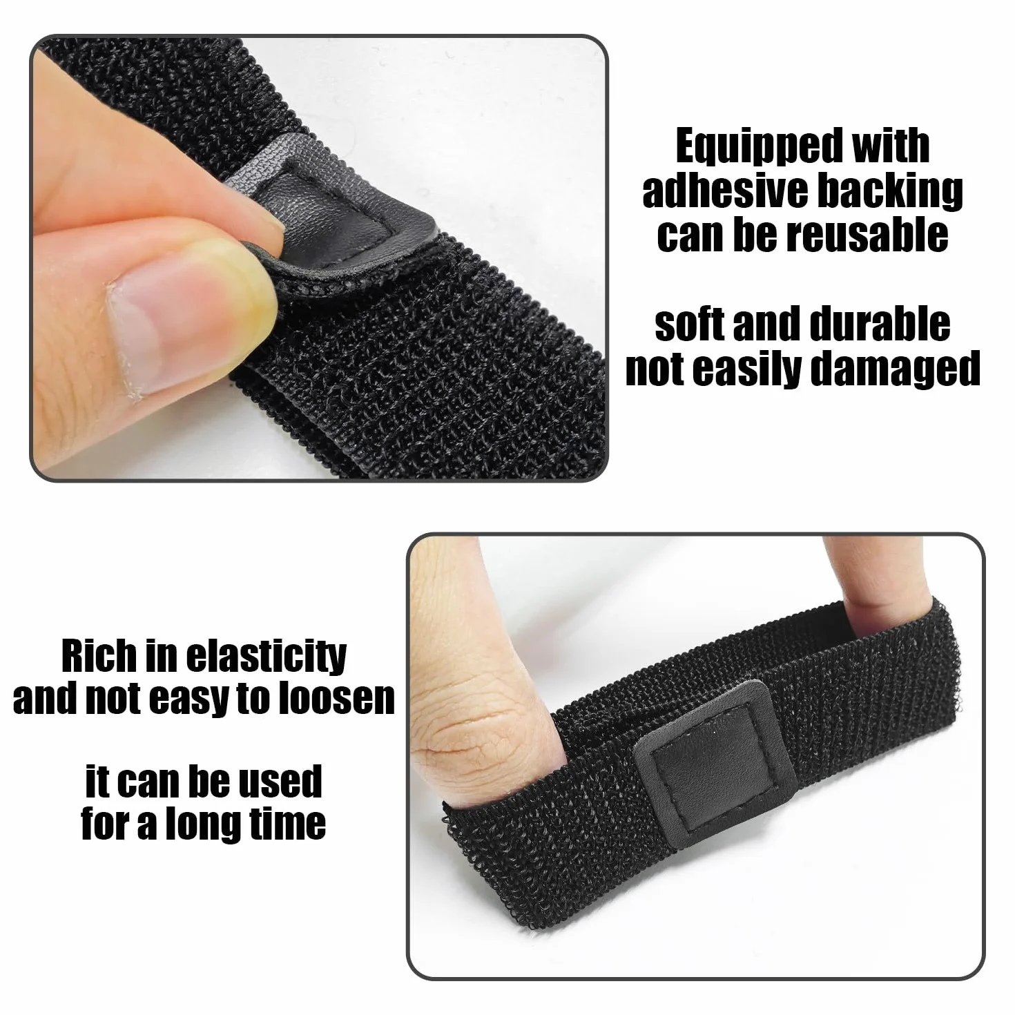 Bridas y Tapas Protectoras para Cañas De Pescar, Fundas Elásticas, Accesorios