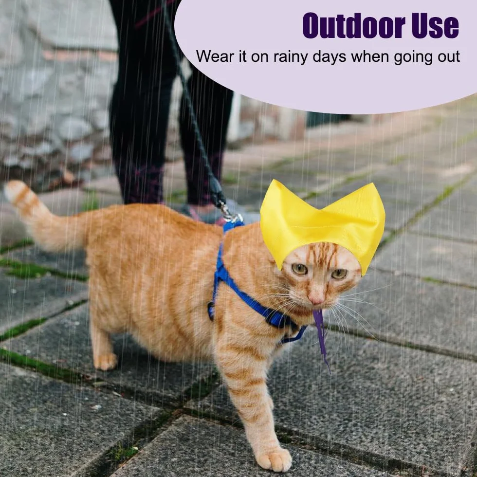 Gorros de ducha para gatos, gorro de baño impermeable para gatitos, protección para los oídos para gatos, gorro para mascotas, protector de orejas, gorro de ducha para gatos y perros pequeños, baño