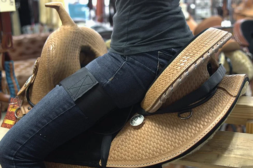 HILASON Western - Funda antideslizante para sillín de caballo, fabricada en Estados Unidos