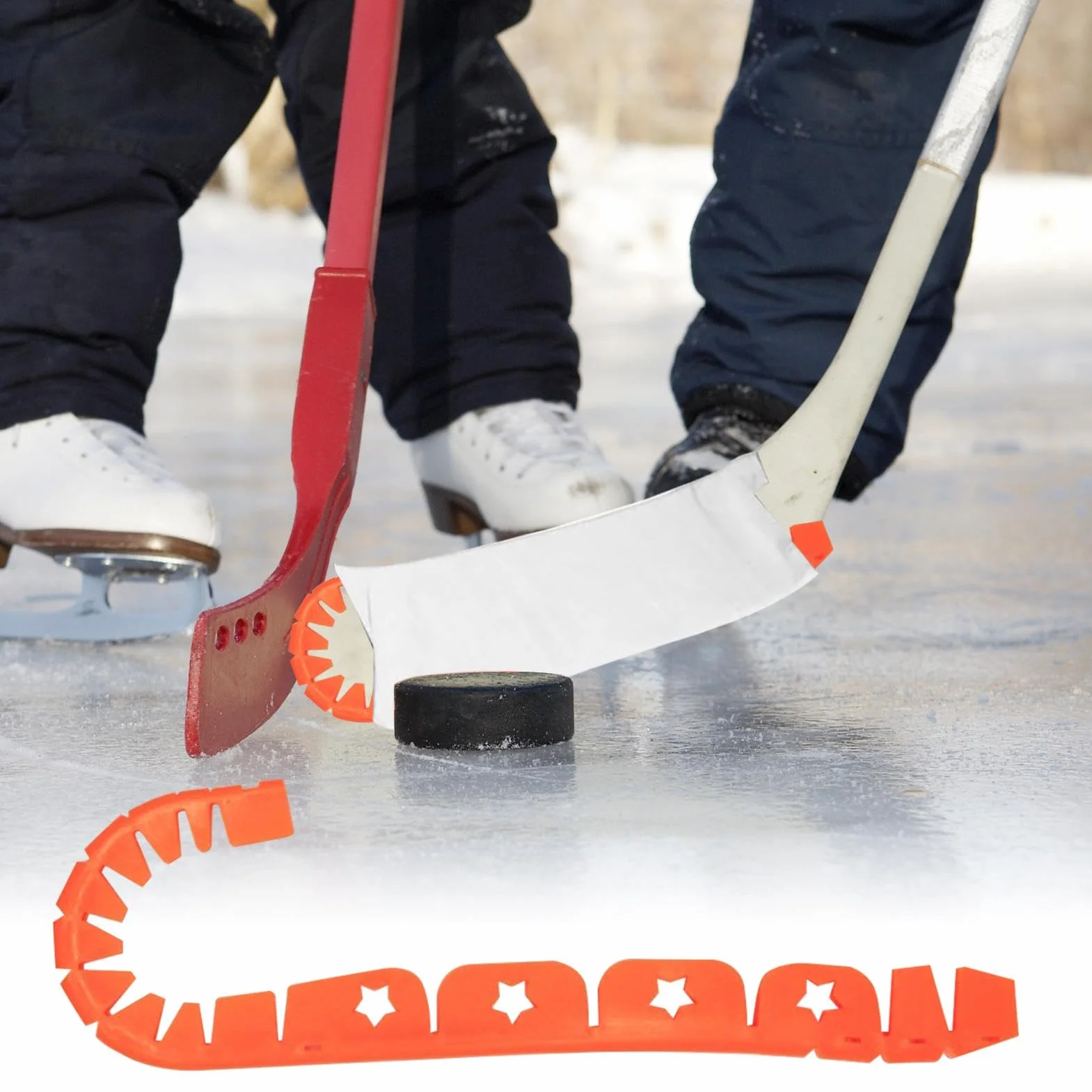 Protector de Hockey Envoltura Alrededor Cubierta Duradera para Entrenamiento Fuera del Hielo