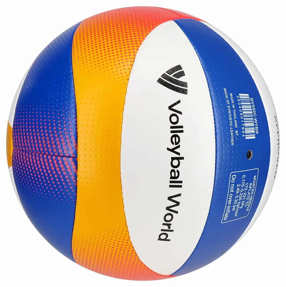 MIKASA FIVB Balón de Voleibol de Playa Oficial 8.5 Pulgadas