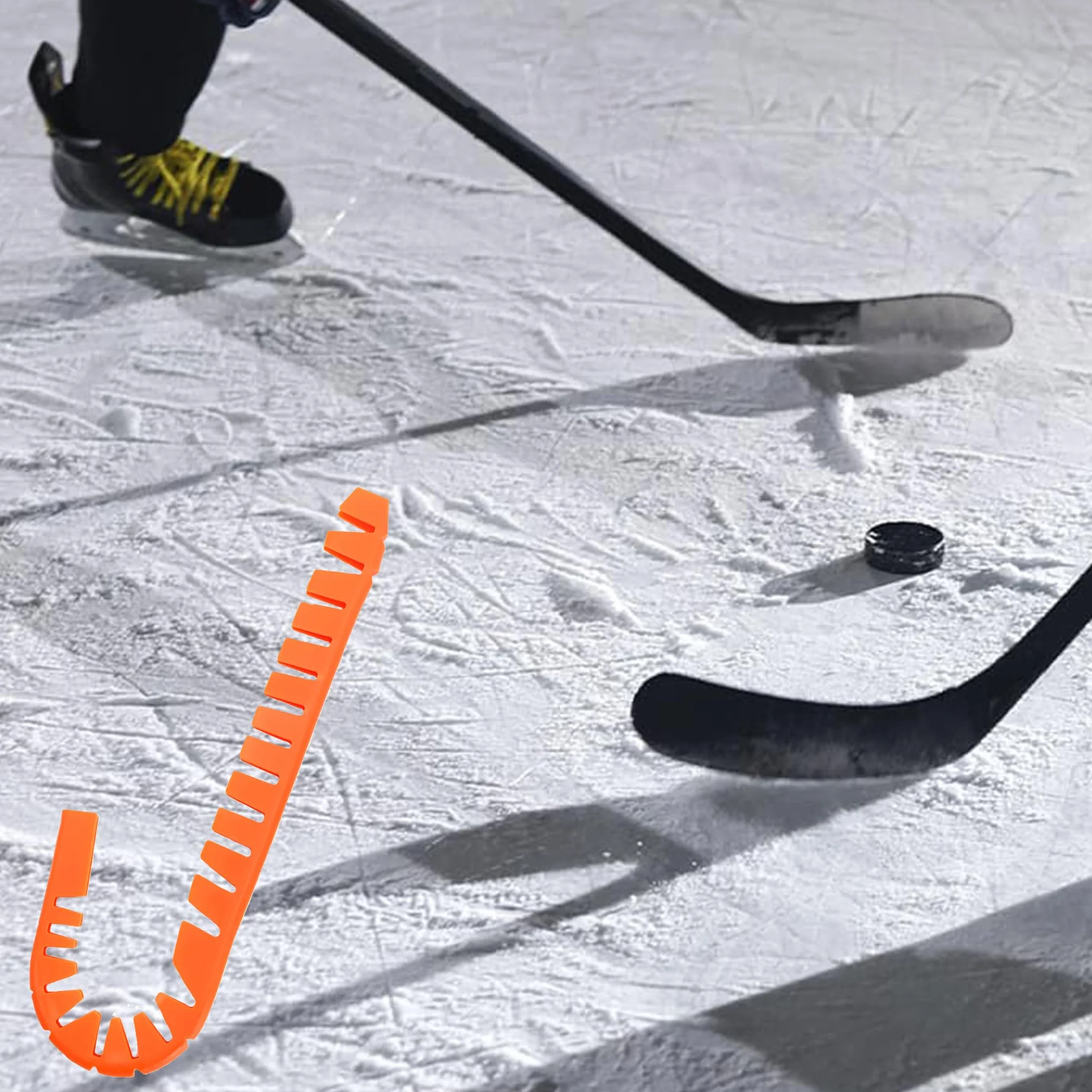 ZAHD Protectores de Bordes para Palos de Hockey Protector de Palo para Entrenamiento Fuera del Hielo Funda Ligera