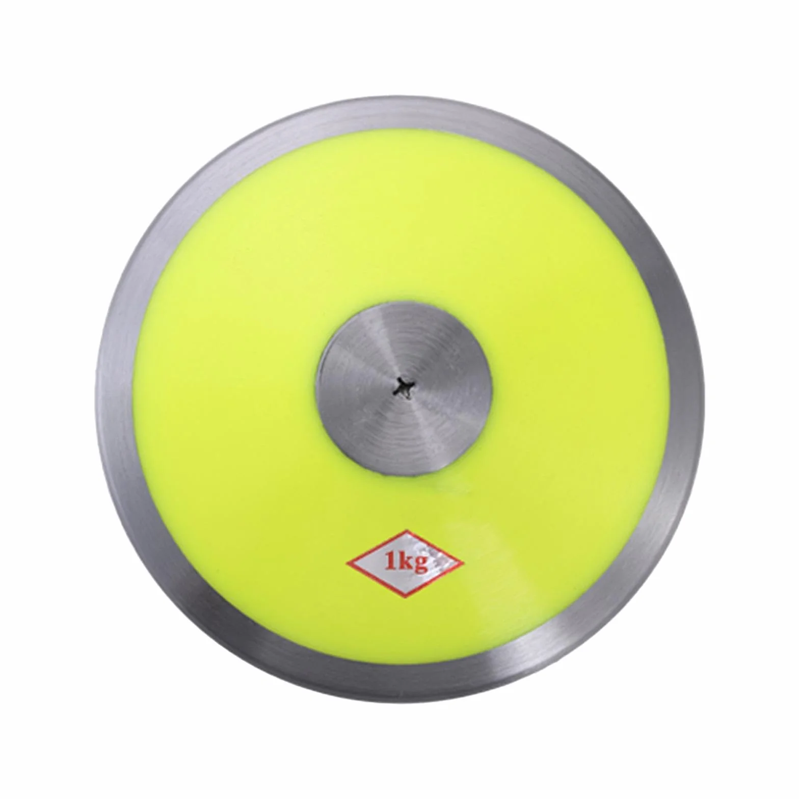Baoblaze Disco de lanzamiento de nailon 1 kg centro acero entrenamiento deportivo