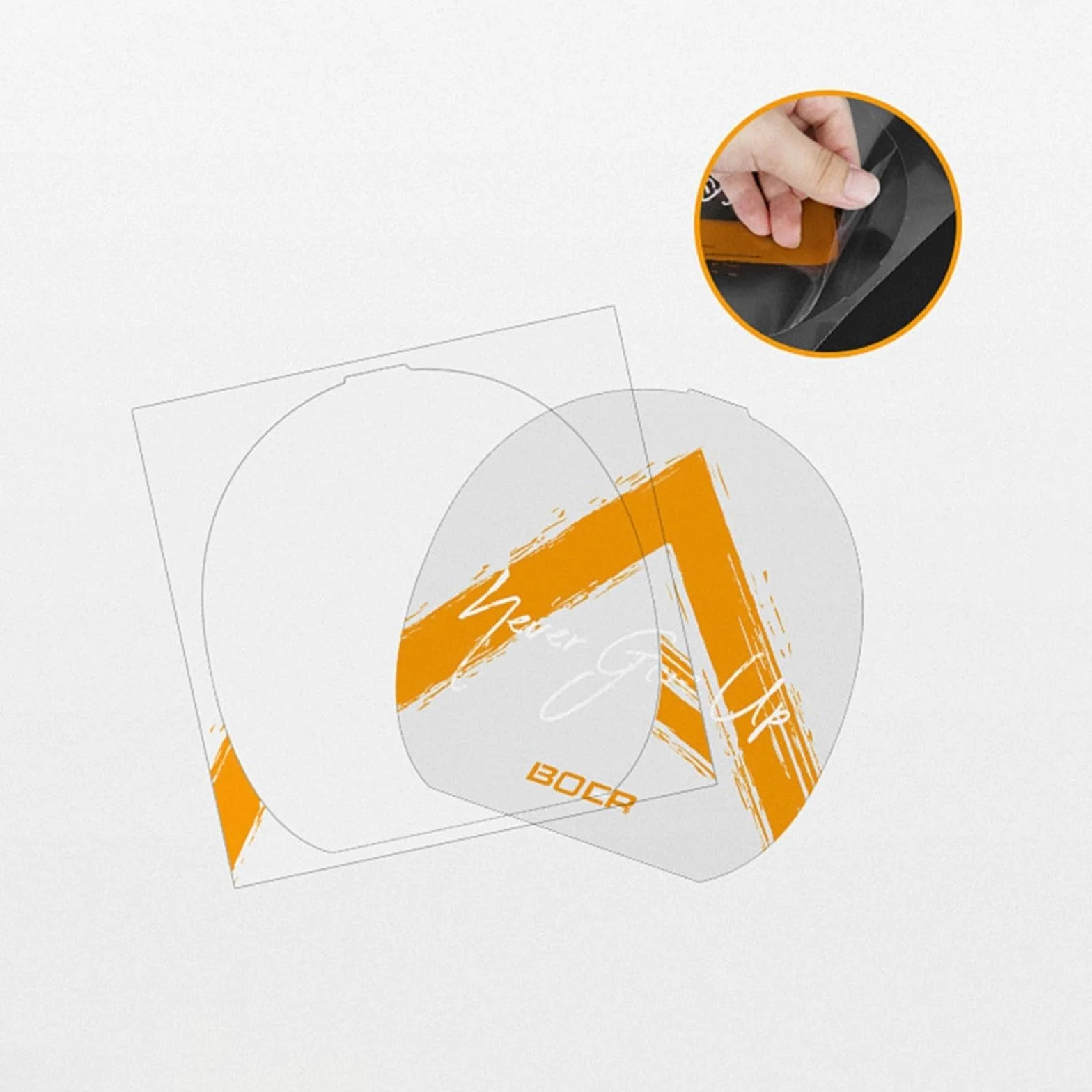 Protectores autoadhesivos de goma para tenis de mesa - 2 unidades