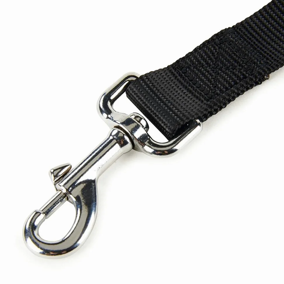 Correa Corta para Perros, Resistente, roja, con asa Acolchada y cómoda, para Perros medianos y Grandes, Reflectante, Talla M, Correa de tracción para Perros (M)