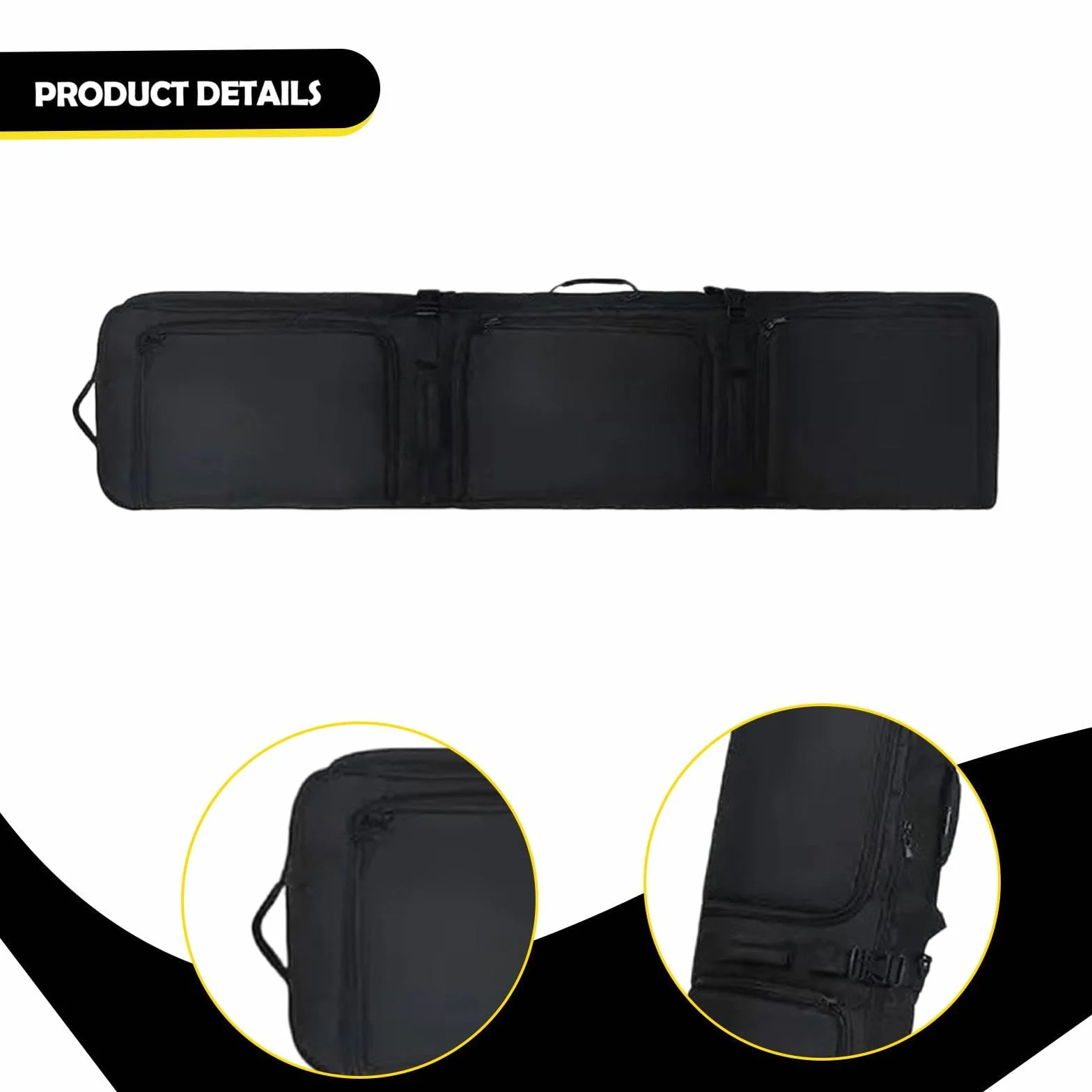 KESOTO Bolsa de Snowboard Impermeable con Ruedas Resistente a Arañazos