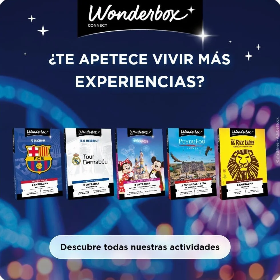 WONDERBOX Connect Caja Regalo Club Joventut Badalona Classic 2 entradas Partido Baloncesto Válido 27 Meses