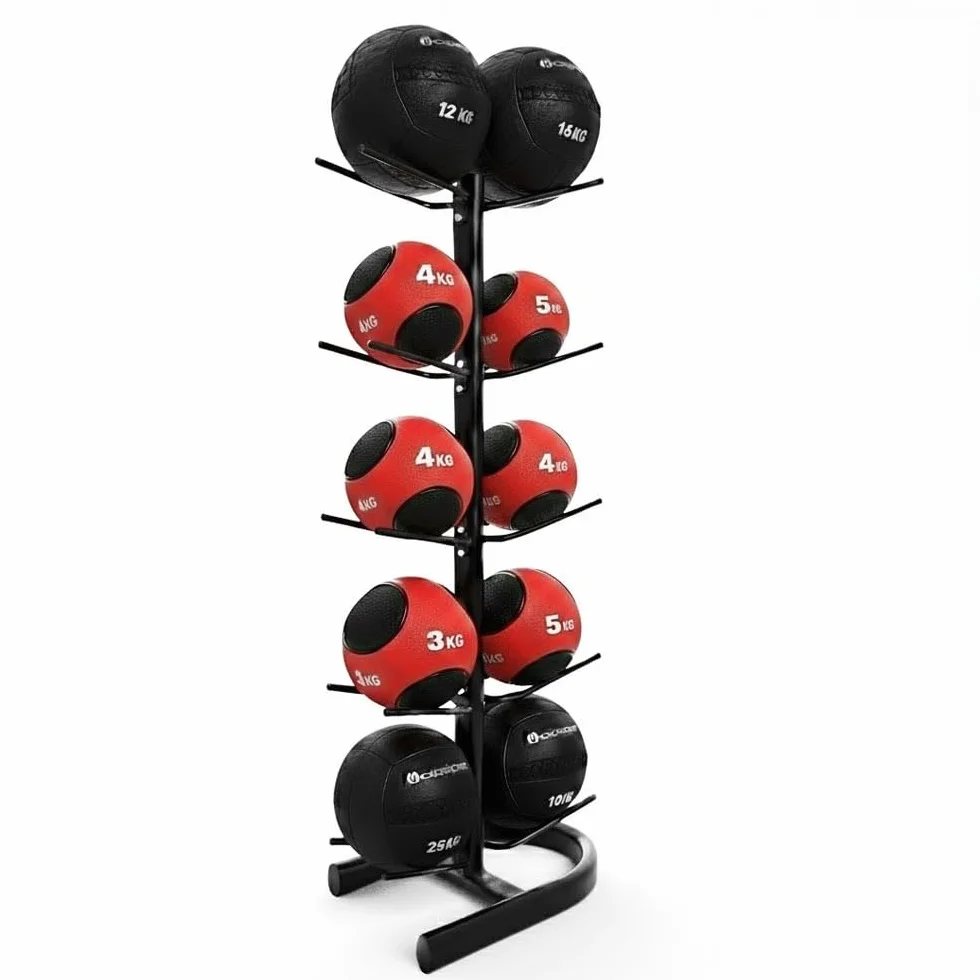Soporte Vertical para Balones Medicinales Viok Sport – Estructura Metálica Reforzada