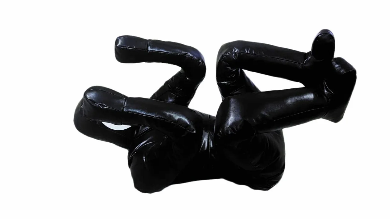 Saco de Boxeo Vinilo 180 cm sin Relleno MMA Grappling Dummy BJJ Wrestling Entrenamiento Judo